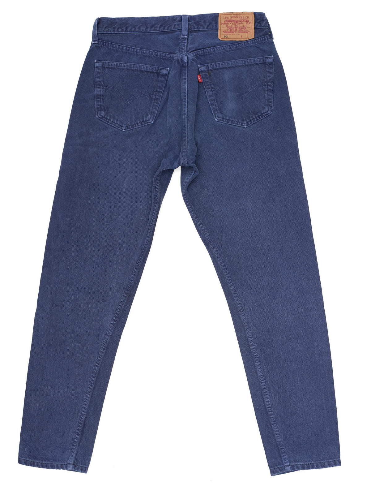 Vintage LEVI'S 501 Straight Fit Blue Tapered Jeans Made in USA