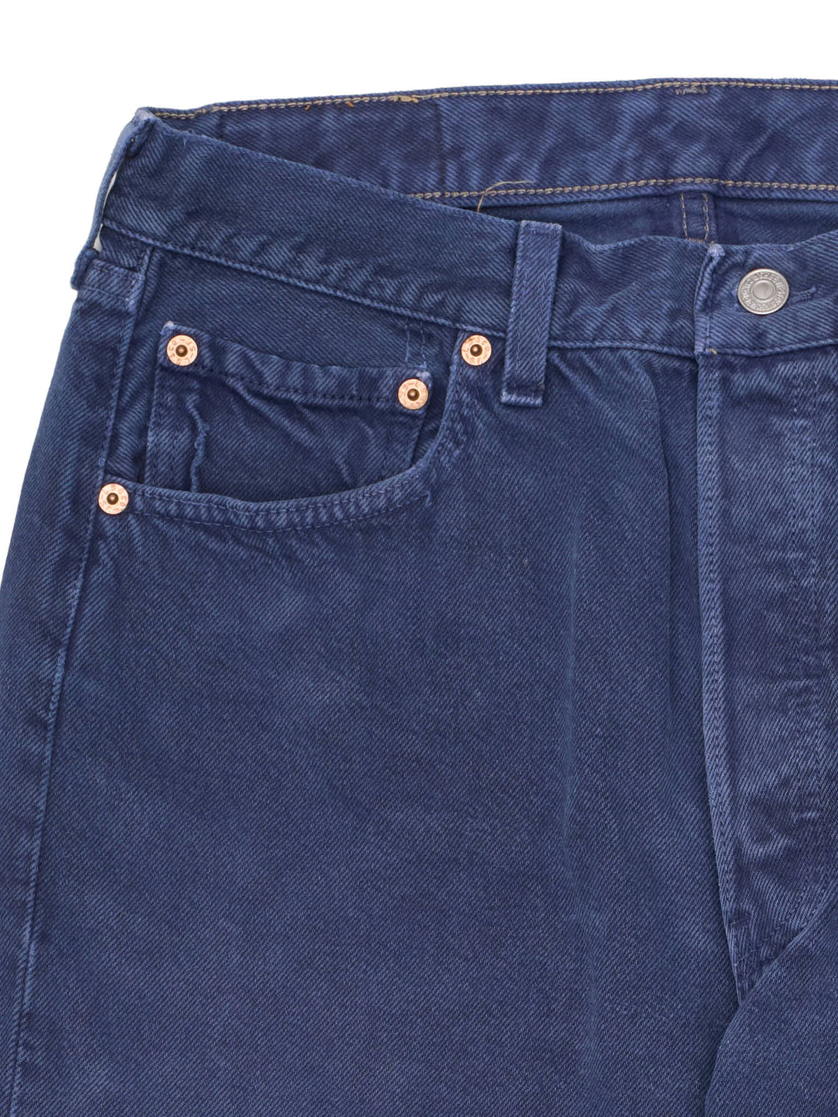 Vintage LEVI'S 501 Straight Fit Blue Tapered Jeans Made in USA