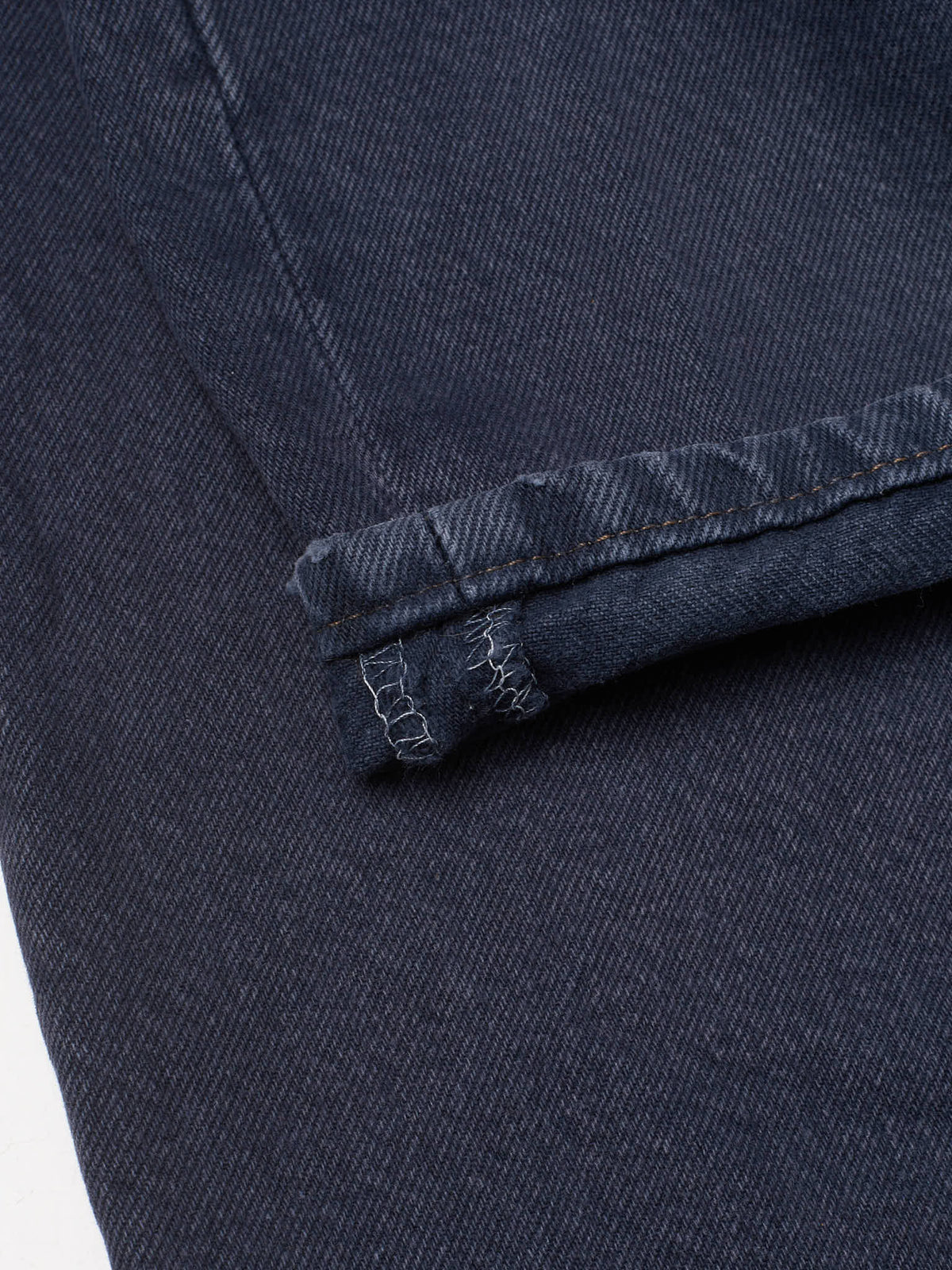 Vintage LEVI'S 501 Straight Fit Dark Blue Cotton Jeans Made in USA