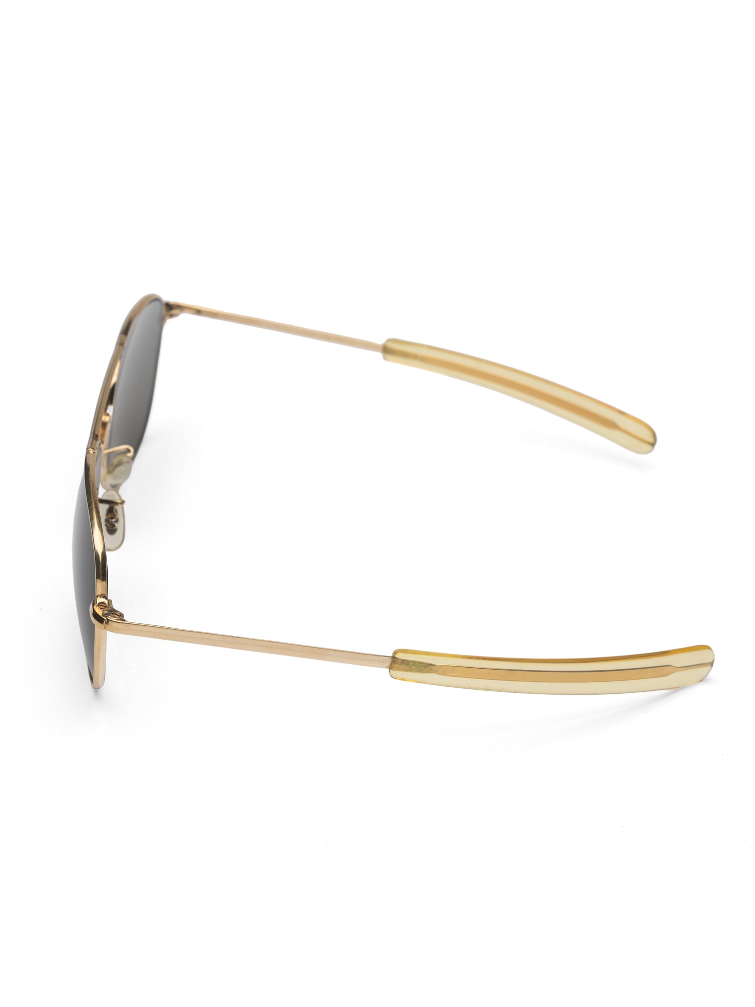 希少✨ランドルフ　サングラス　5 1/2 ENG USA ゴールド ビンテージ Vintage Randolph Engineering 5 1/2 USA Pilot Sunglasses Gold Aviator w