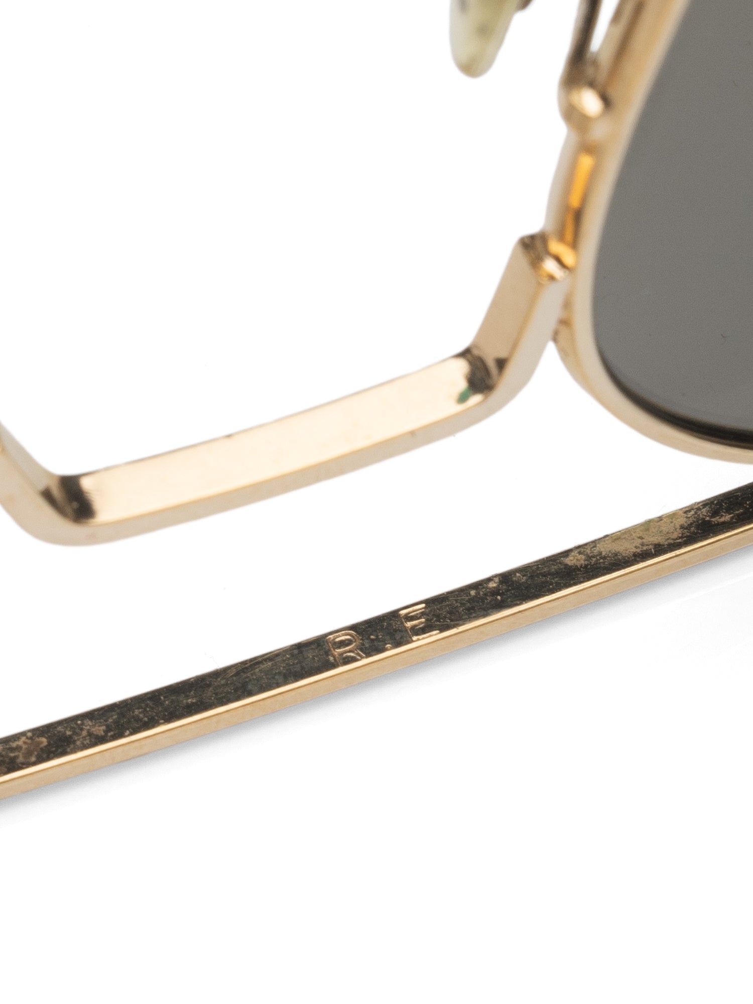 希少✨ランドルフ　サングラス　5 1/2 ENG USA ゴールド ビンテージ Vintage Randolph Engineering 5 1/2 USA Pilot Sunglasses Gold Aviator w