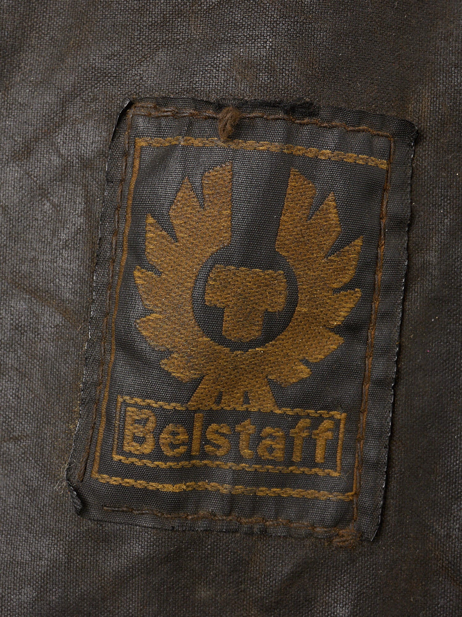 Vintage BELSTAFF TRIALMASTER Black Waxed 1970's Jacket Coat