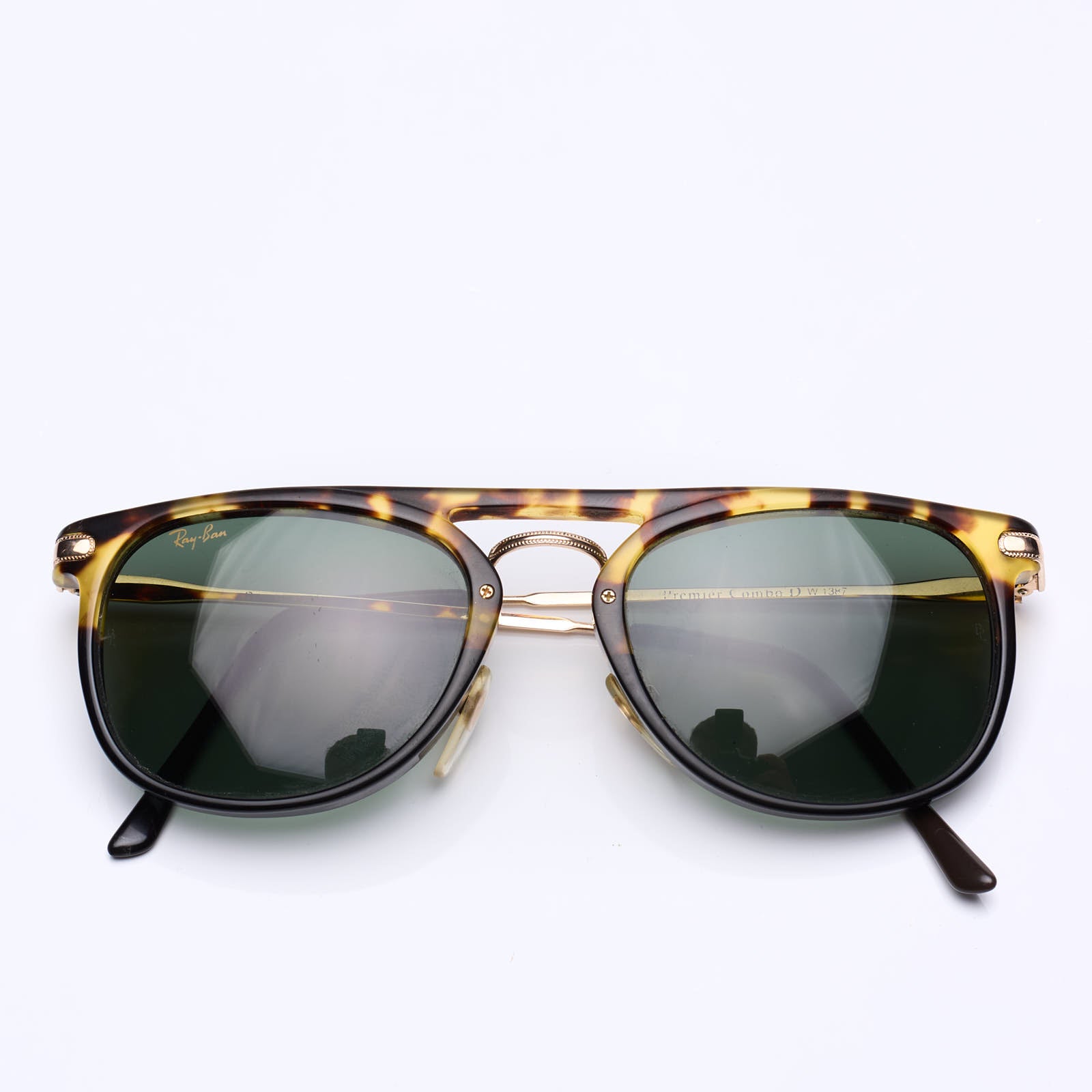 Vintage B&L RAY BAN Premier Combo D W1387 Tortoise Sunglasses