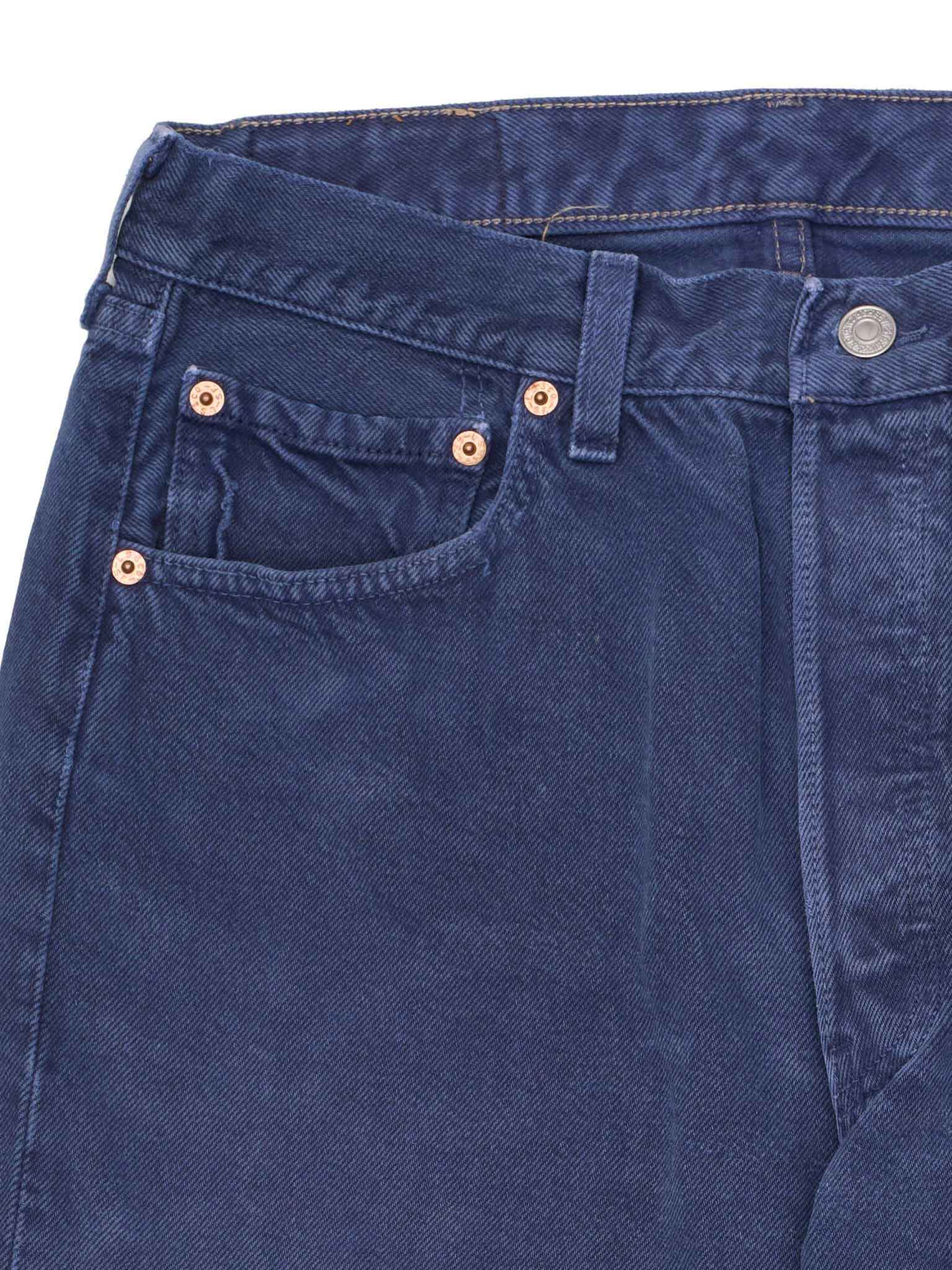 Vintage LEVI'S 501 Straight Fit Blue Tapered Jeans Made in USA