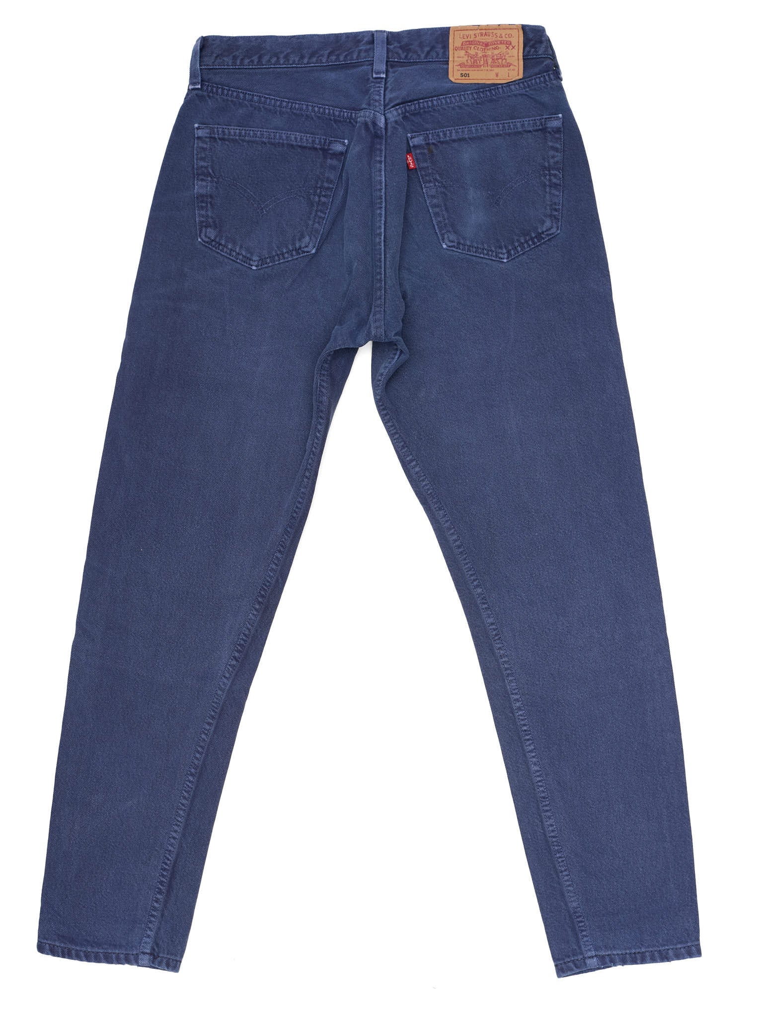 Vintage LEVI'S 501 Straight Fit Blue Tapered Jeans Made in USA
