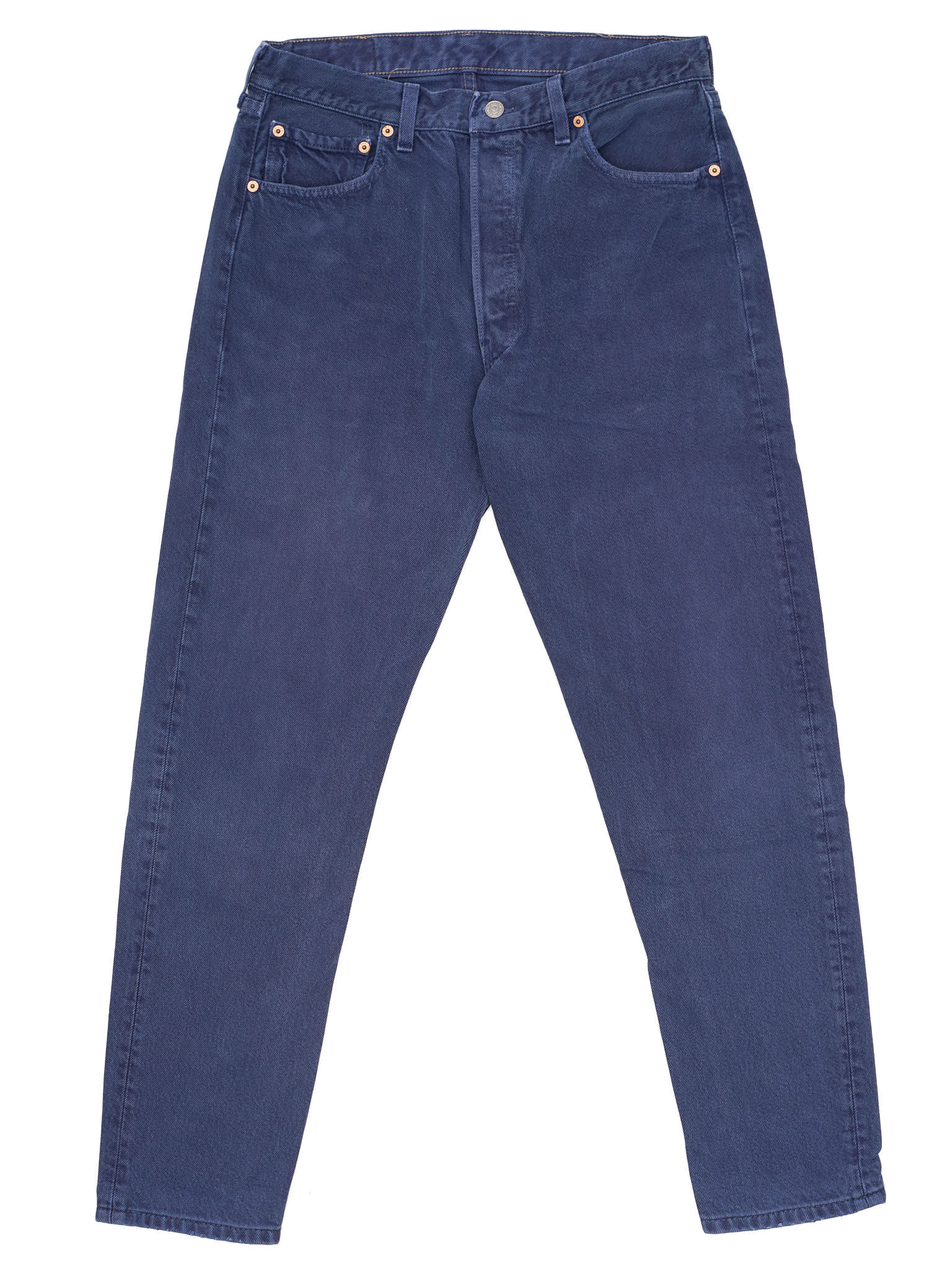 Vintage LEVI'S 501 Straight Fit Blue Tapered Jeans Made in USA