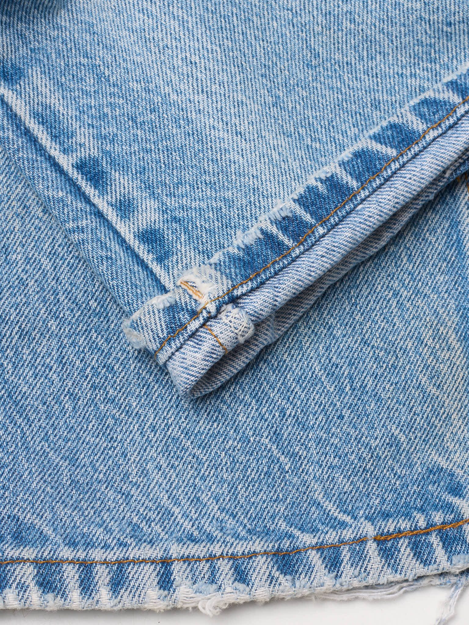 Vintage LEVI'S 505 Orange Tab Faded Blue Cotton Jeans Made in USA
