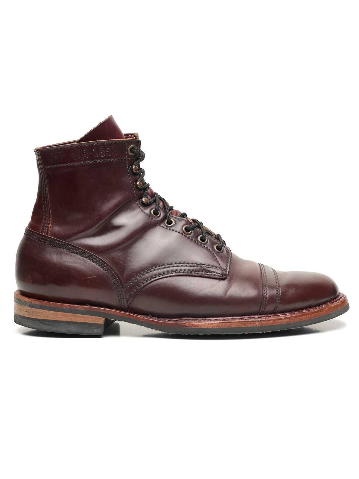 WHITE'S MP361EX3-D MP Sherman Toe Cap Burgundy Cordovan Boots