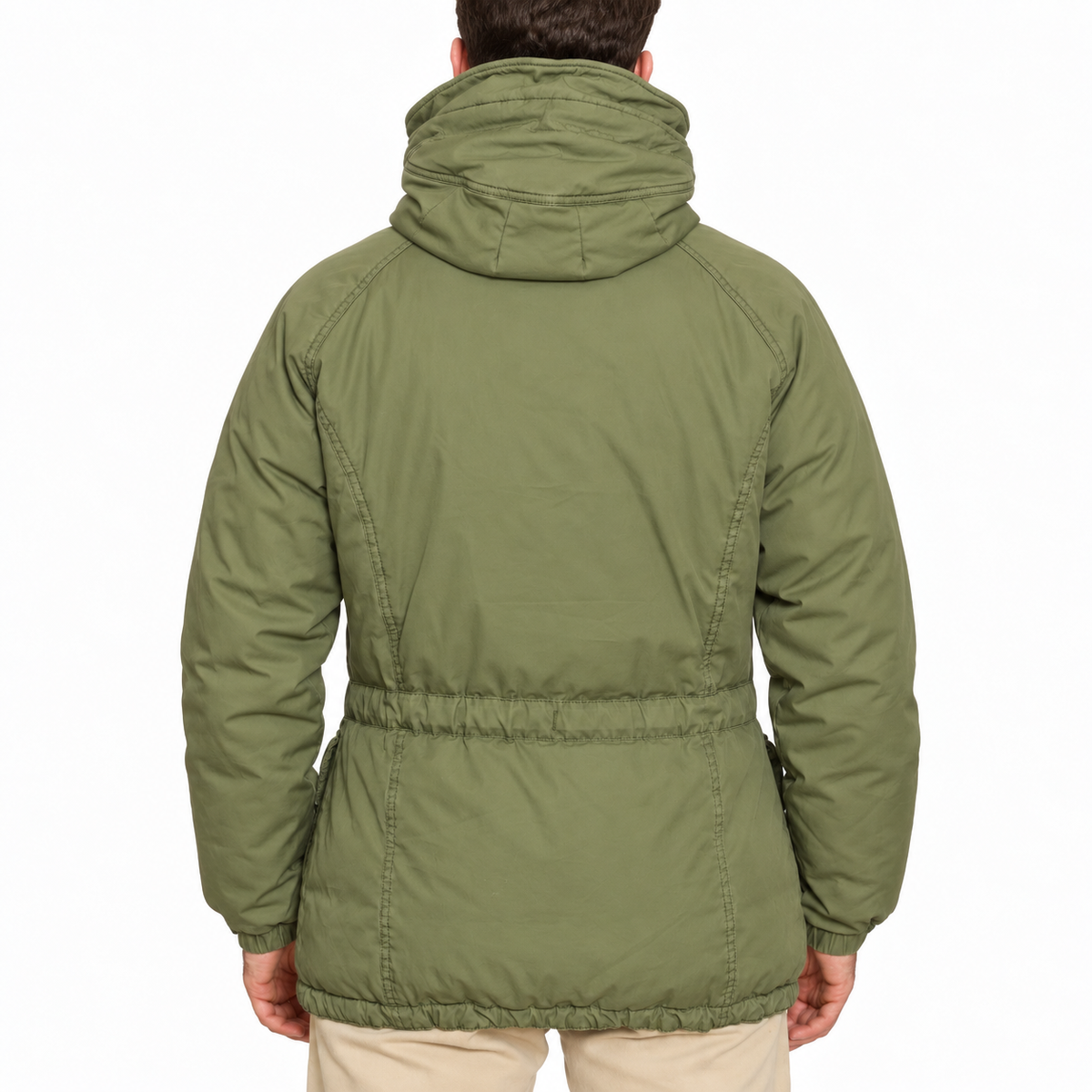 Rare HOLUBAR "Explorer" Military Green Down  Parka Jacket Alpaca Cabourn Everest