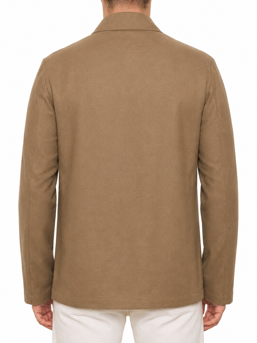 PIETRA SALATA Napoli "Ralph" Beige Linen Jacket NEW L