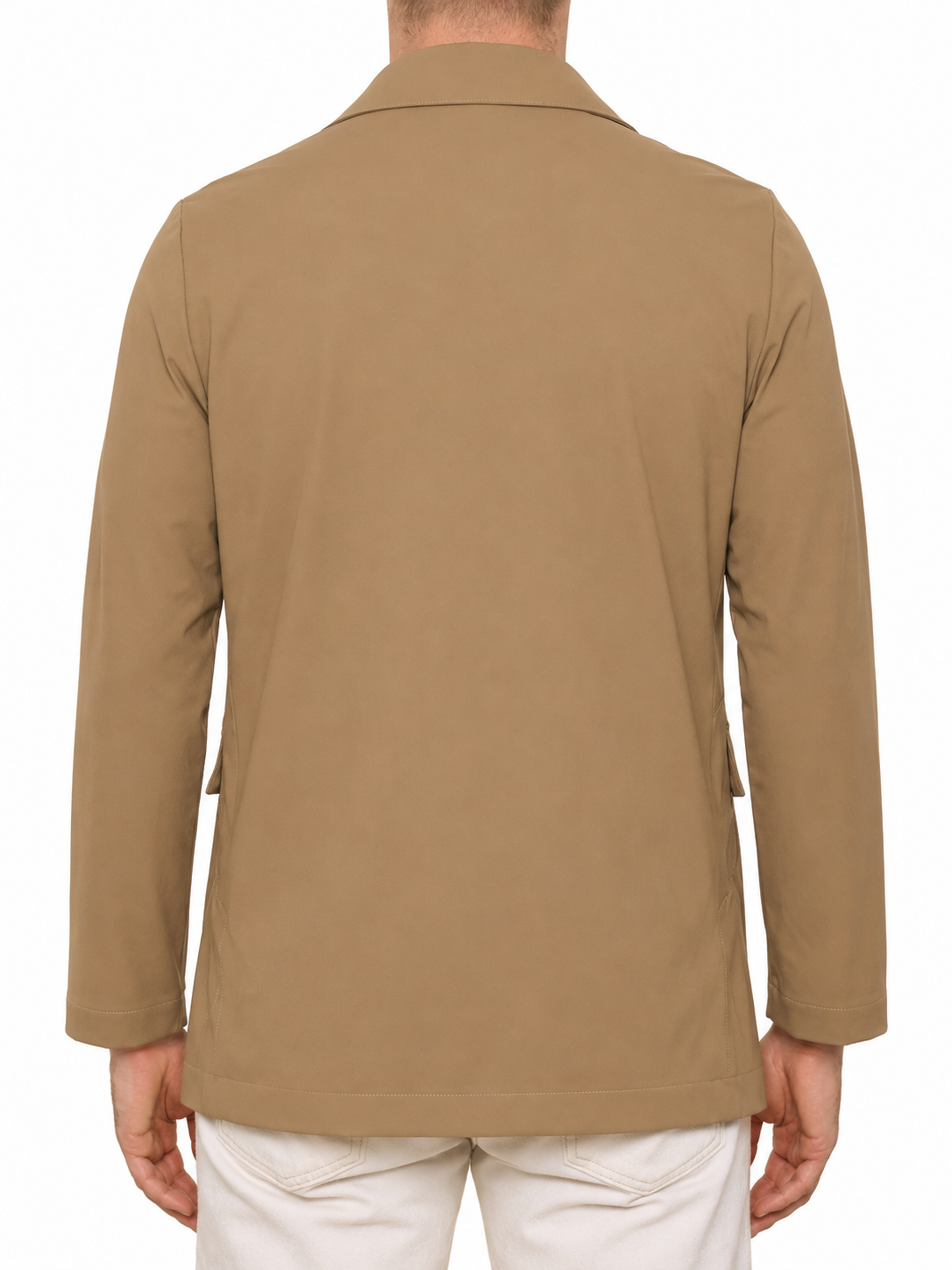 PIETRA SALATA Napoli Beige Lightweight Jacket Stretch NEW