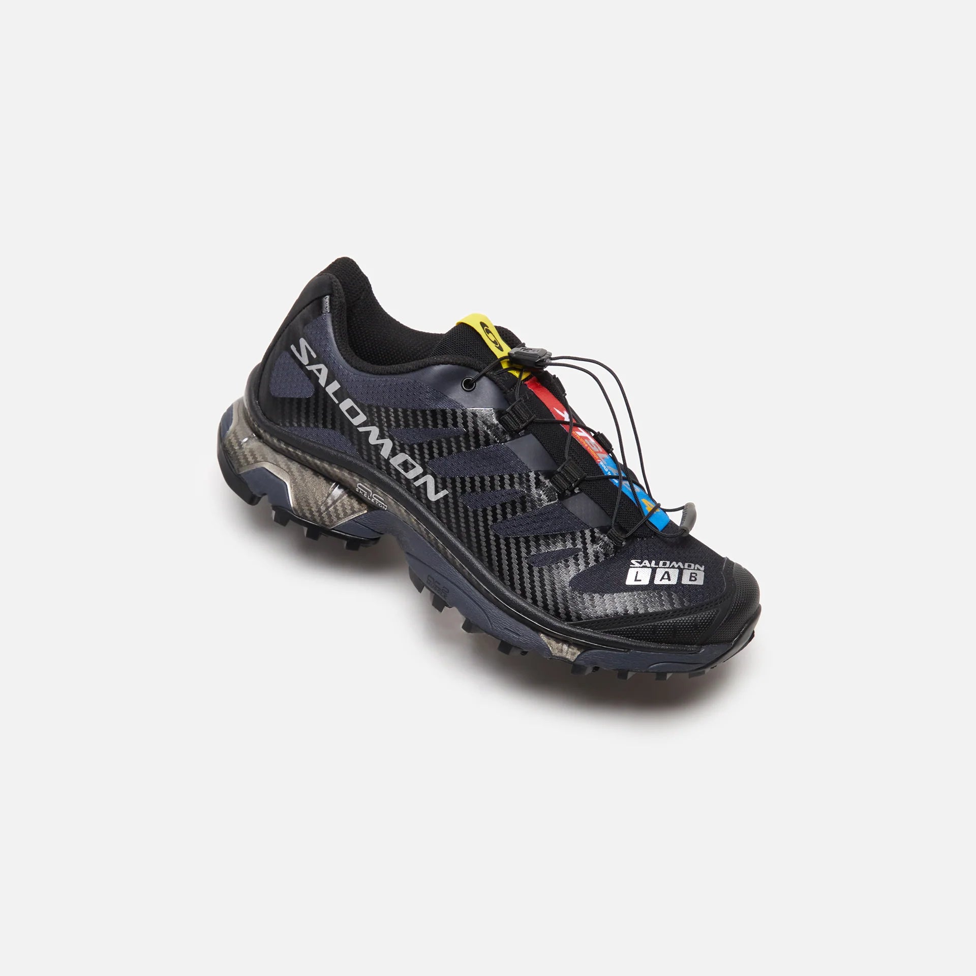 SALOMON XT-4 OG Black Ebony Silver Metallic Outdoor Sneaker Shoes