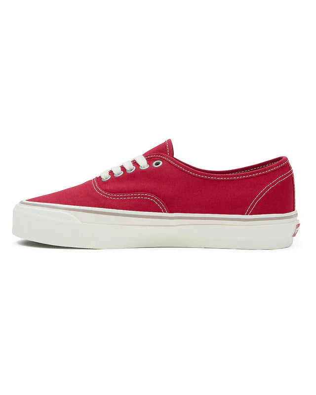 VANS Authentic Reissue Racing Red Low-Top Sneaker Shoes