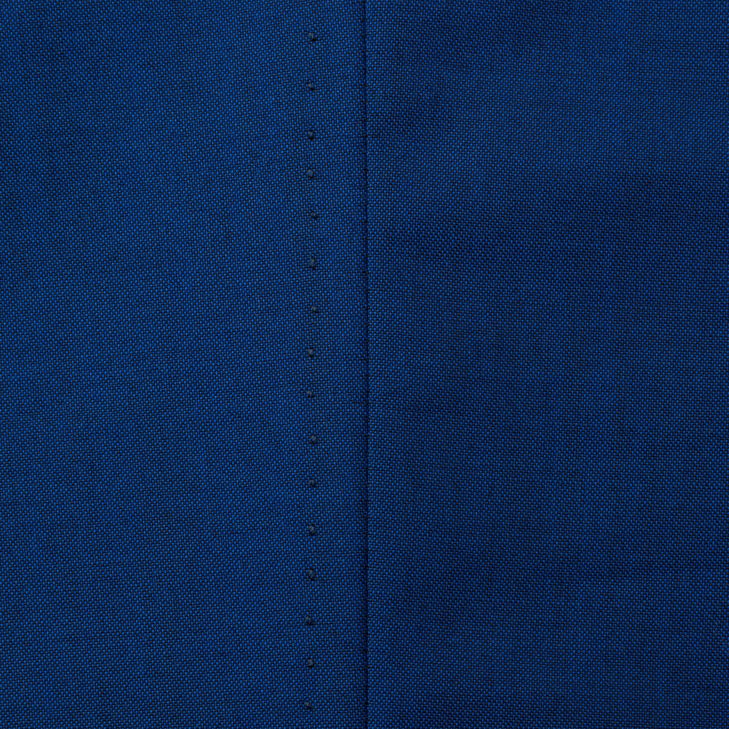 Sartoria CHIAIA Bespoke Blue Wool Double Pleated Dress Pants EU 52 NEW US 36 SARTORIA CHIAIA