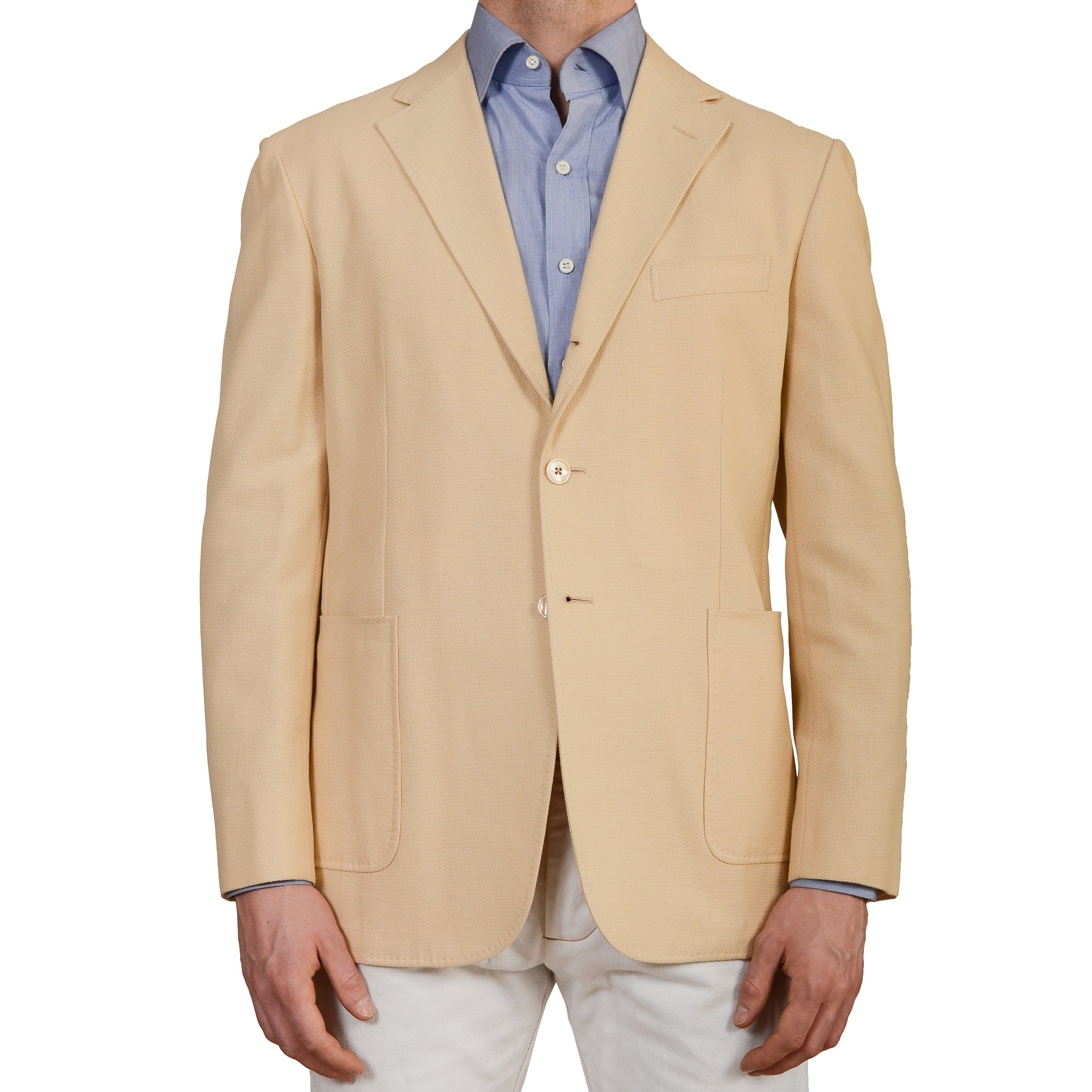 TINCATI by D'Avenza "Dakar" Hopsack Cotton Wool Blazer Jacket EU 52 NEW US 42 TINCATI