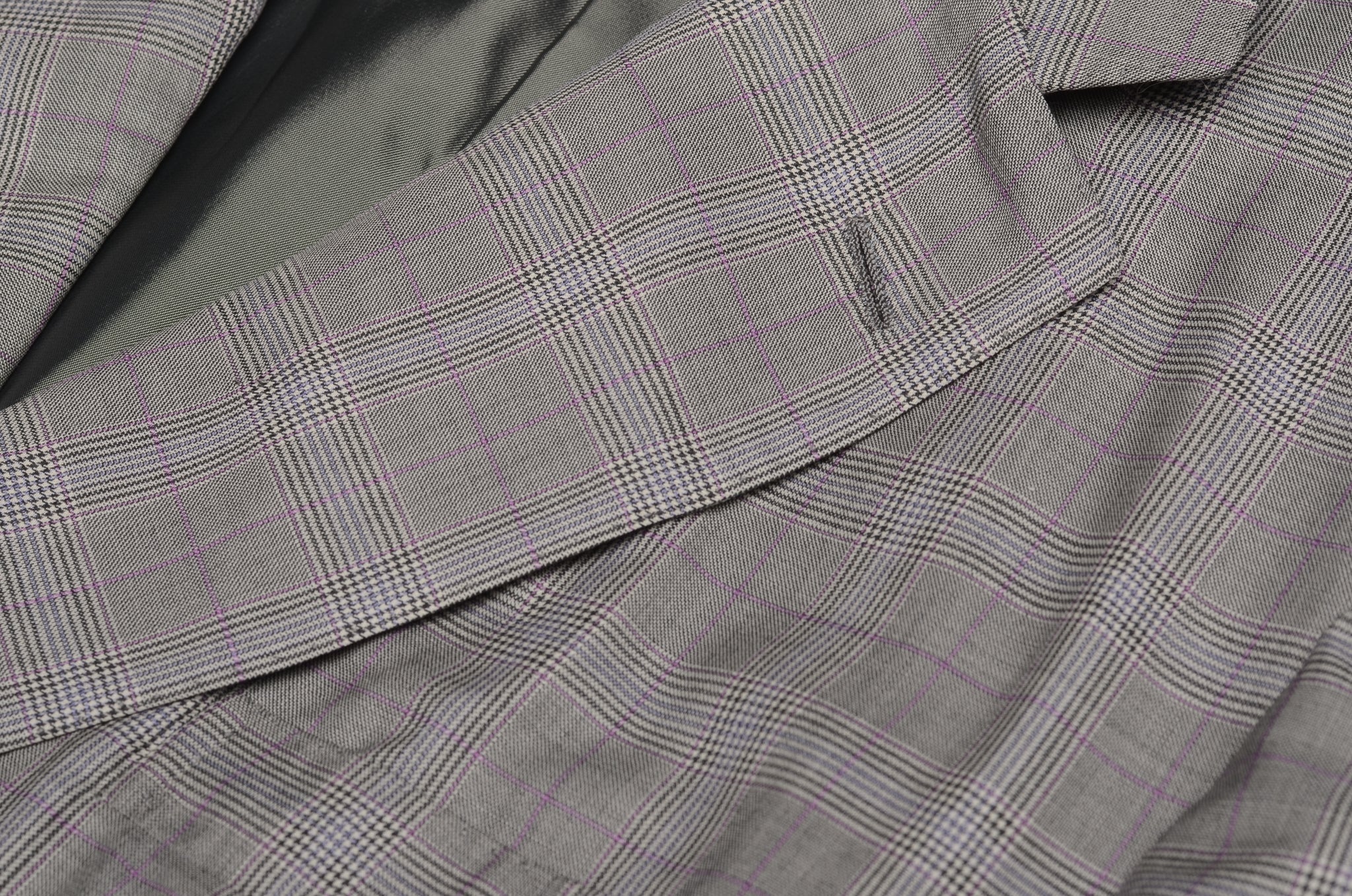 D'AVENZA Handmade Gray Cashmere Silk Suit EU 60 NEW US 50 Short D'AVENZA
