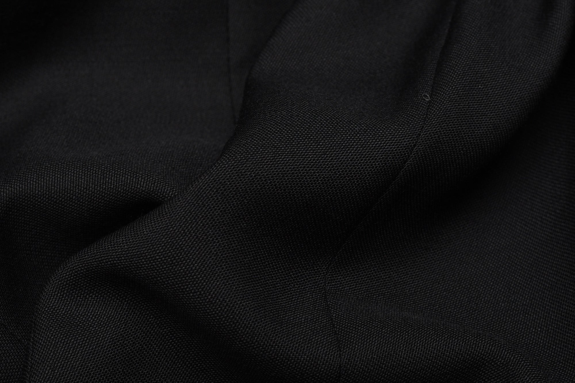 BIJAN Handmade Black Wool Mohair DB Tail Coat Frock Suit EU 58 NEW US ...