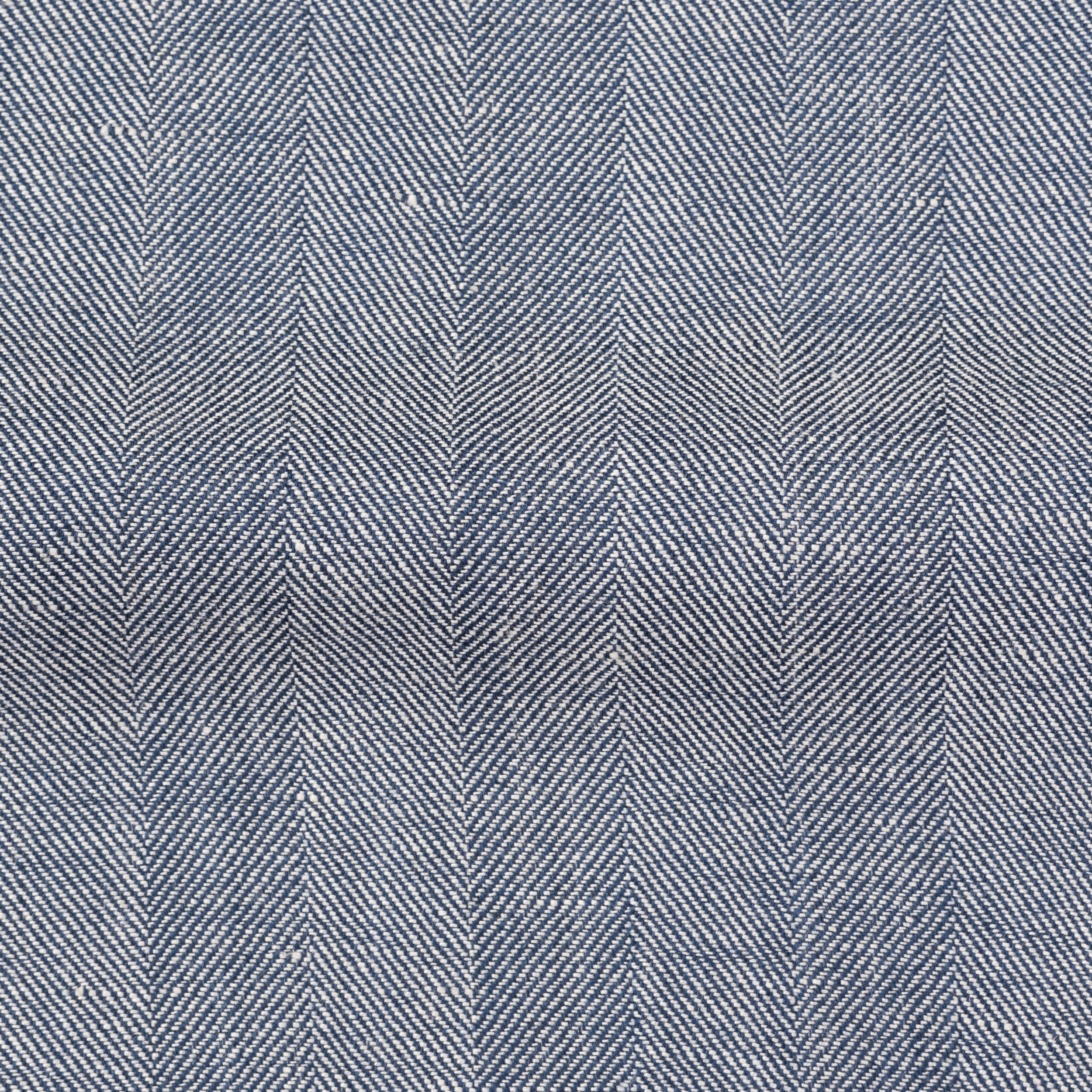 CESARE ATTOLINI Blue Gray Herringbone Wool Linen Unlined Blazer Jacket 50 NEW 40