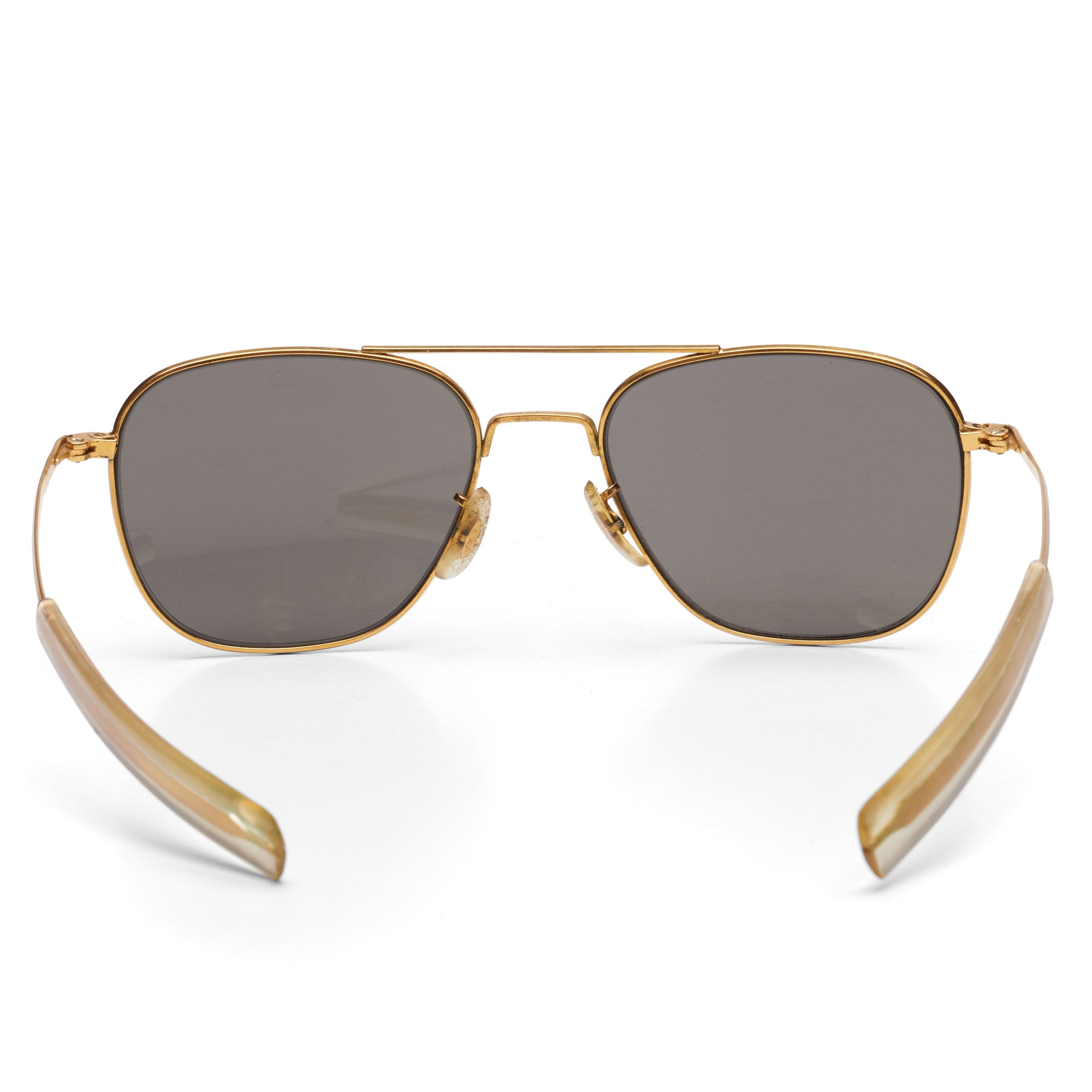 Vintage AMERICAN OPTICAL AO Gold Plated Aviator Pilot Vintage
