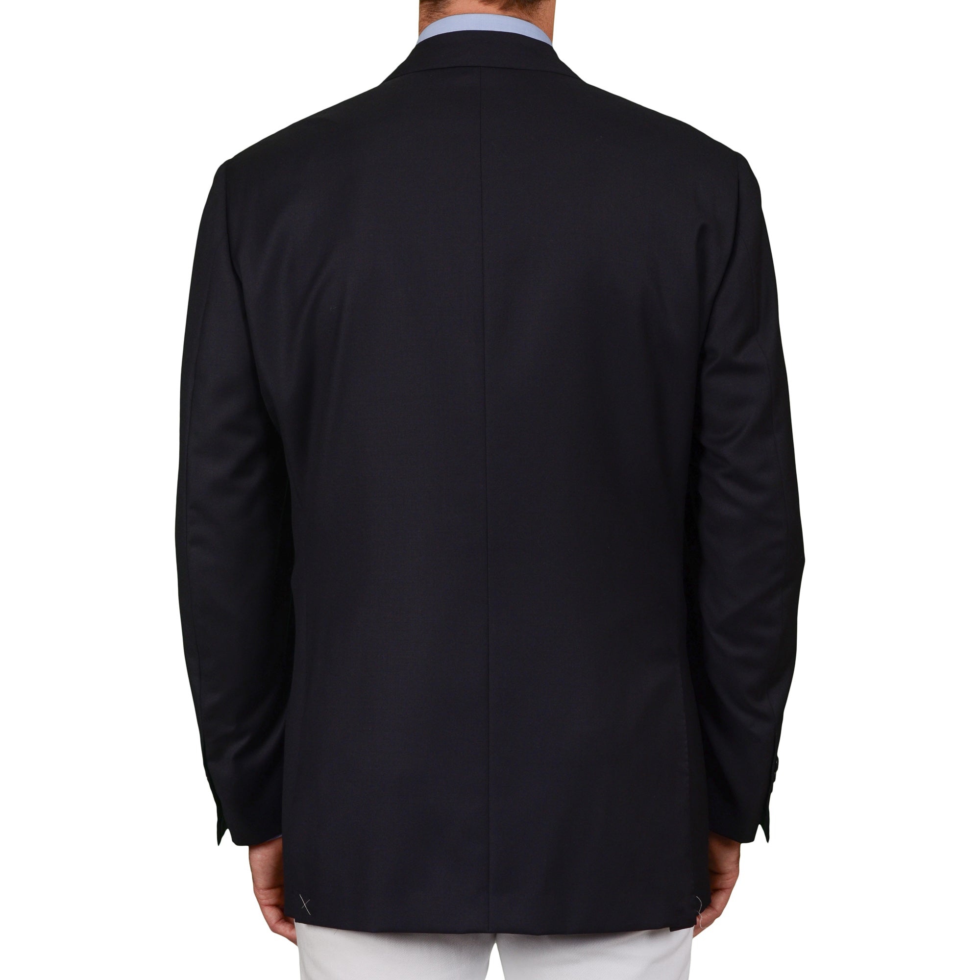 AMIR Handmade Dark Blue Wool Super 150's Jacket Sport Coat EU 54 NEW US 44 AMIR