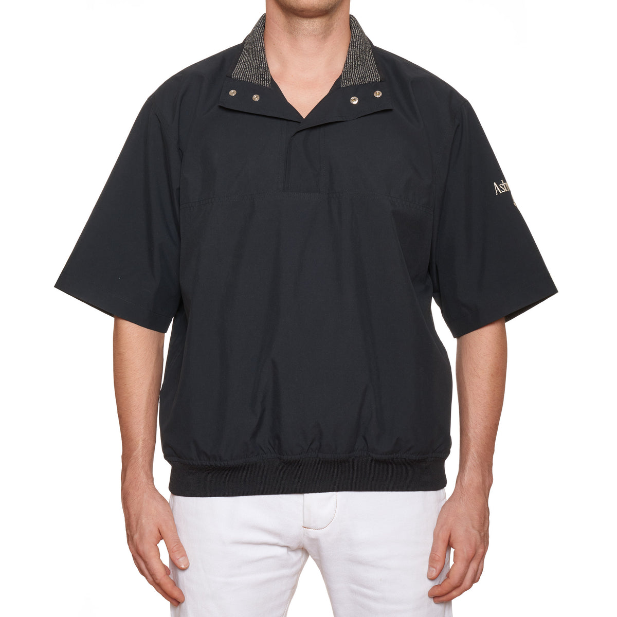 ASHWORTH Weather Systems Water & Wind Resistant Golf Pullover Jacket S
