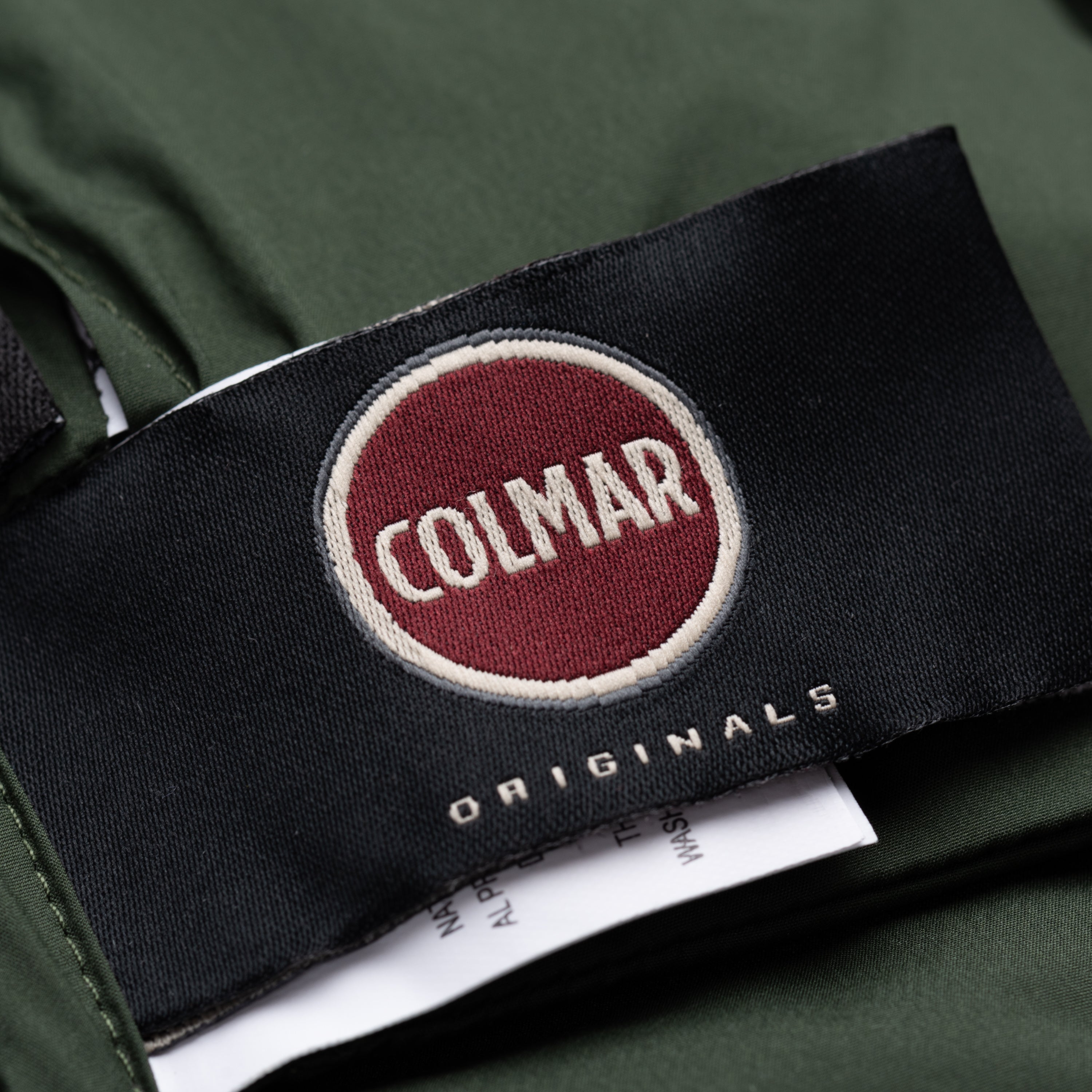COLMAR Green Down-Feather Fur Trimmed Hooded Parka Jacket Coat EU 48 NEW US S COLMAR