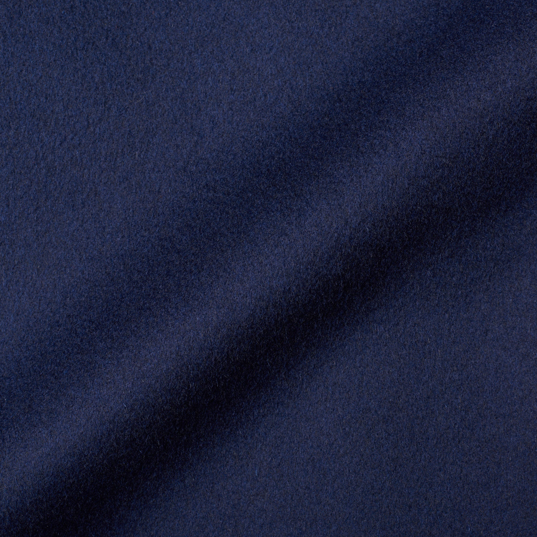 BESPOKE ATHENS Navy Blue Wool Flannel DB Coat EU 54 NEW US 43 / XL BESPOKE ATHENS