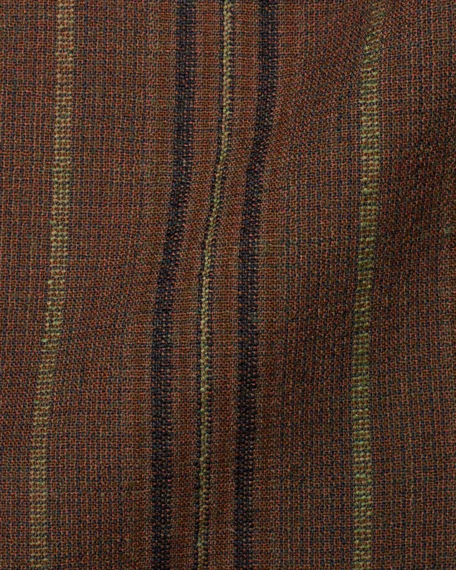 BOGLIOLI Galleria Brown Striped Wool-Silk Unconstructed Jacket EU 48 NEW US 38 BOGLIOLI