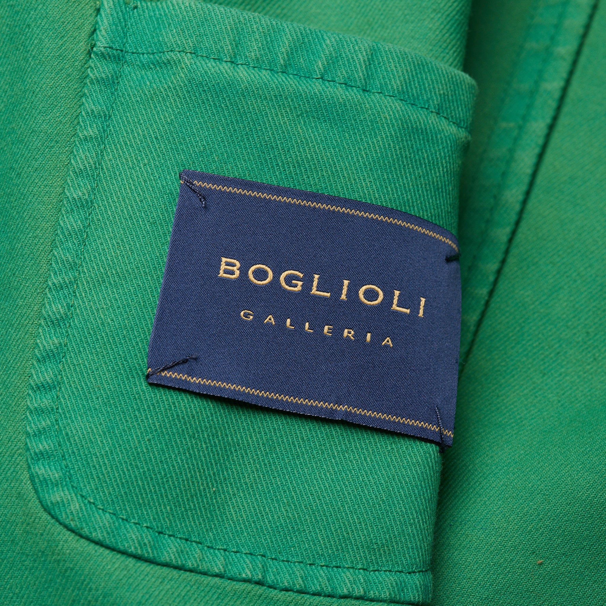 BOGLIOLI Galleria Green Garment Dyed Waxed Cotton 4 Button Jacket 50 NEW US 40