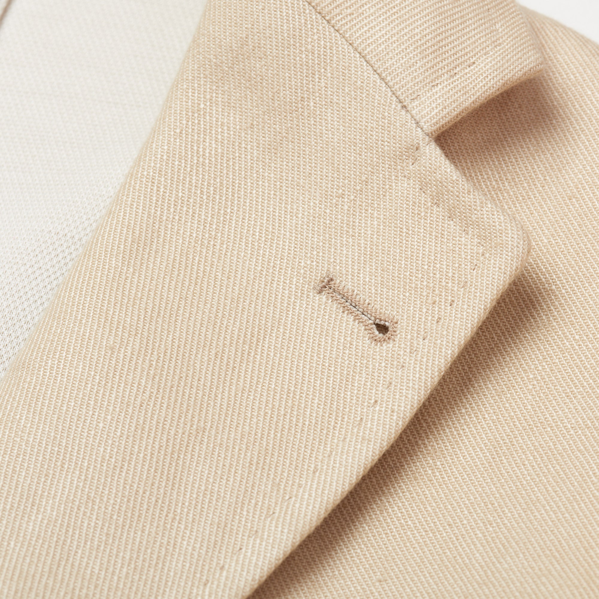 BOGLIOLI Milano Beige Linen-Cotton Twill Jacket Sport Coat EU 48 NEW US 38 BOGLIOLI