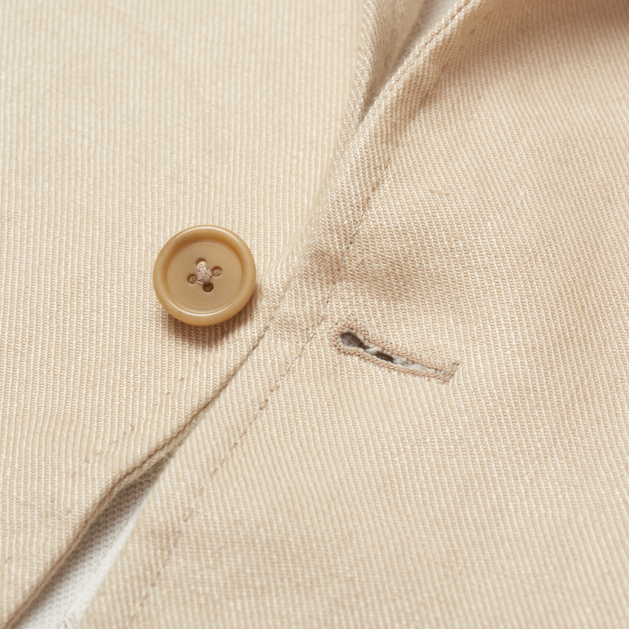 BOGLIOLI Milano Beige Linen-Cotton Twill Jacket Sport Coat EU 48 NEW US 38 BOGLIOLI