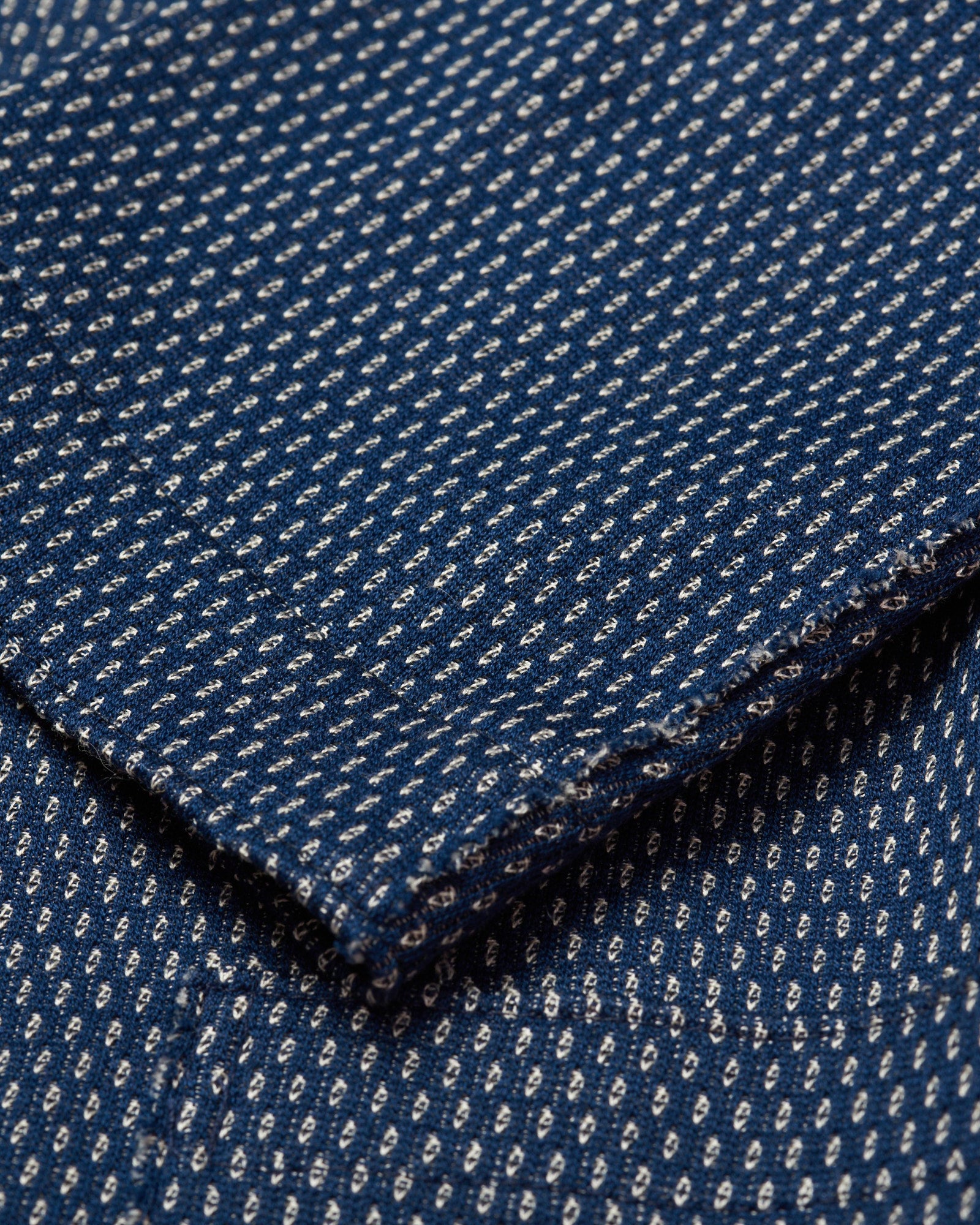 BOGLIOLI Milano Blue Patterned Cotton Knit Blazer Jacket EU 50 NEW US 40 Slim Fit BOGLIOLI