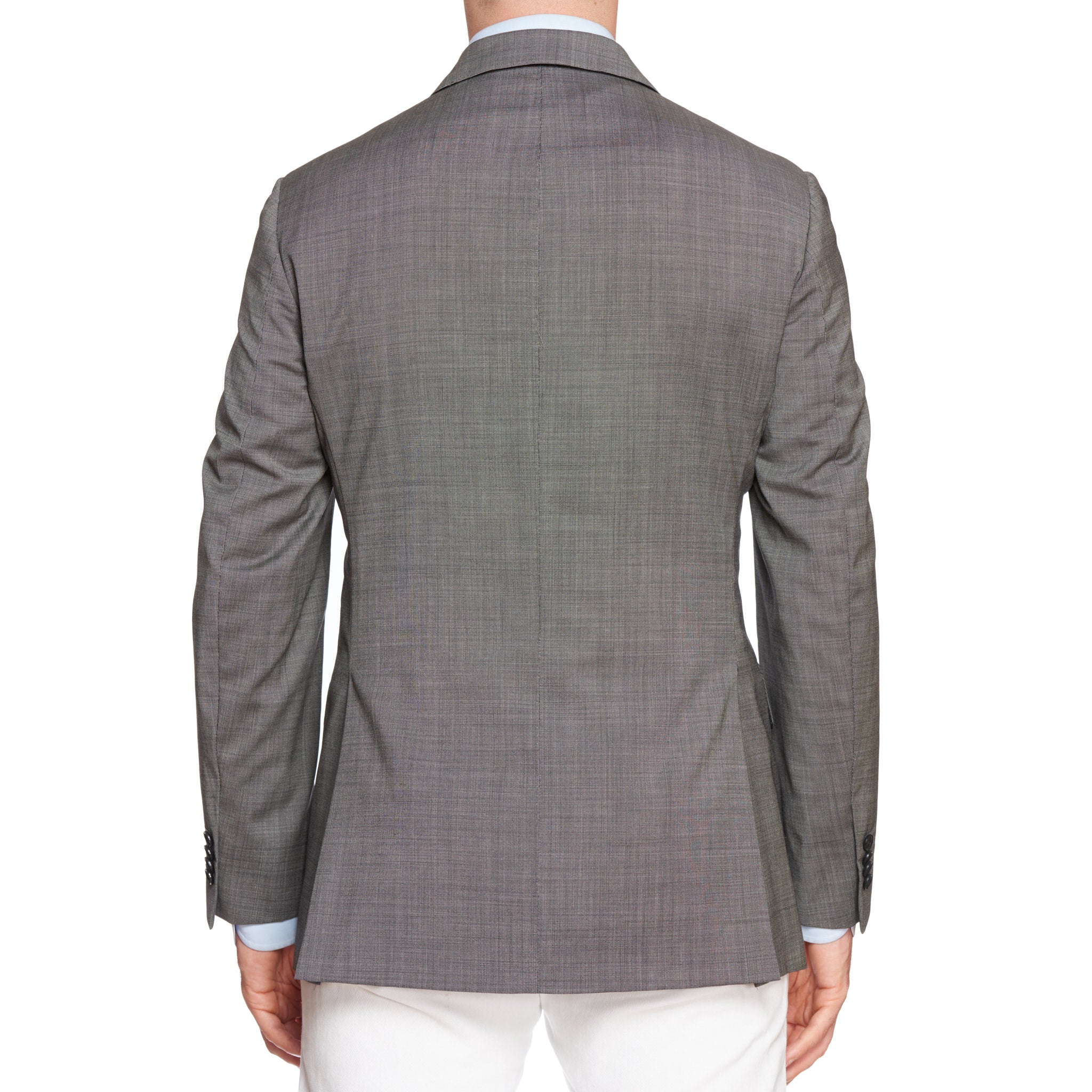 BOGLIOLI Milano Gray Nailhead Wool Blazer Jacket EU 50 US 40
