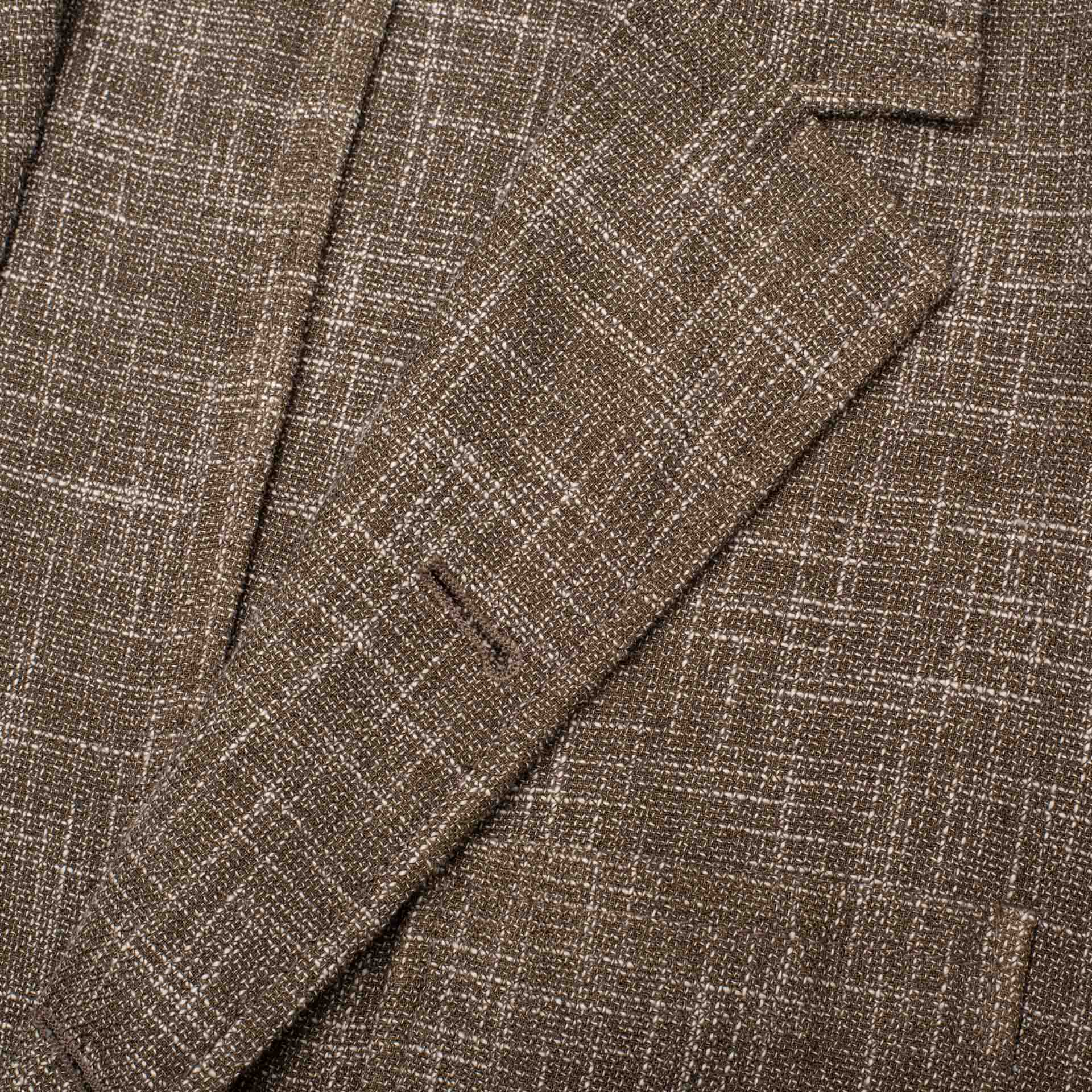 BOGLIOLI Milano "67" Khaki Wool-Cotton 4 Button Unlined Jacket EU M NEW US 40 BOGLIOLI