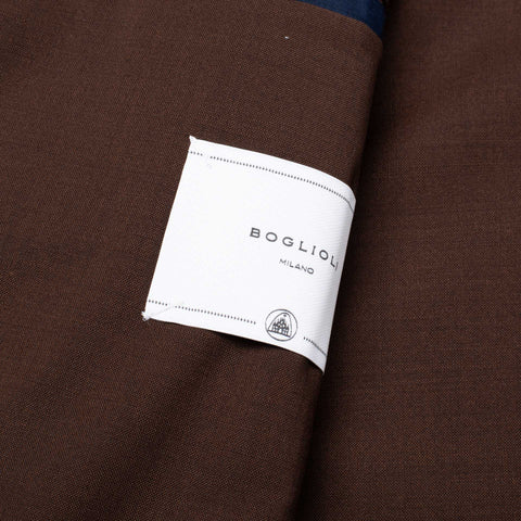 BOGLIOLI Milano "Dover" Brown Wool Soft Jacket Sport Coat EU 48 NEW US 38