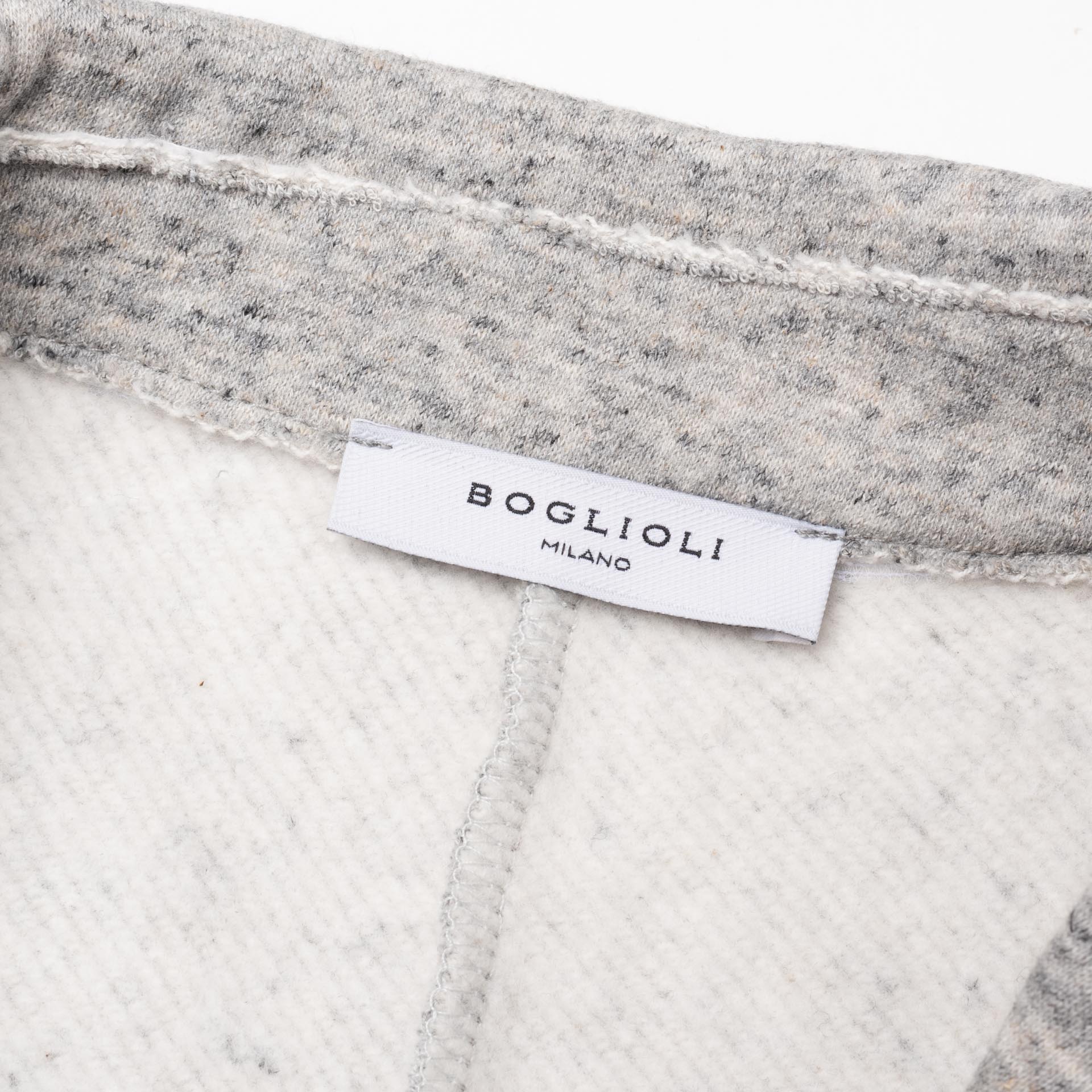 BOGLIOLI Milano "E-Line" Heather Gray Cotton-Linen Unlined Jacket EU M NEW US 38 BOGLIOLI