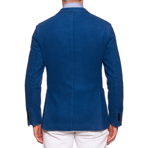 BOGLIOLI Milano "K. Jacket" Blue Casentino Wool Unlined Jacket EU 48 NEW US 38
