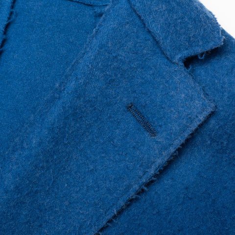 BOGLIOLI Milano "K. Jacket" Blue Casentino Wool Unlined Jacket EU 48 NEW US 38