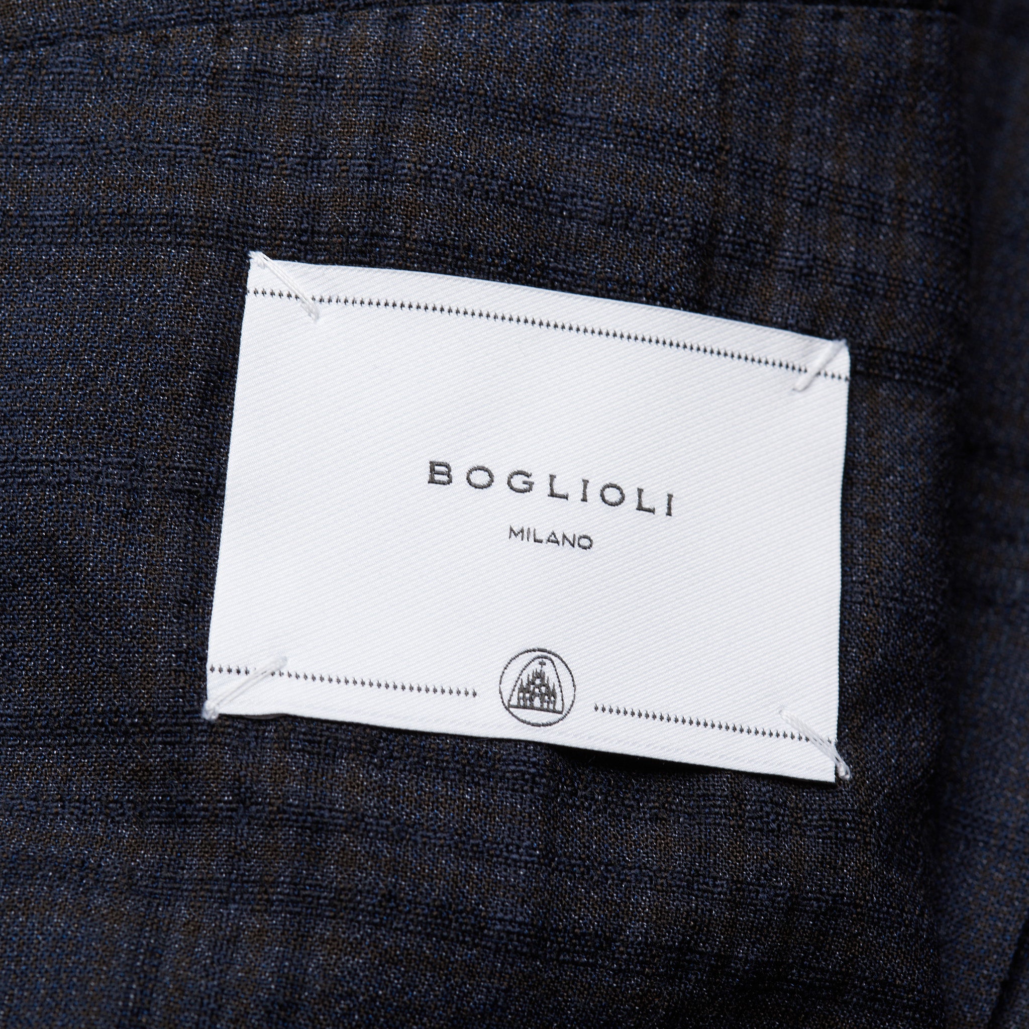 BOGLIOLI Milano "K. Jacket" Gray Plaid Wool-Silk Unlined Jacket EU 48 NEW US 38 BOGLIOLI