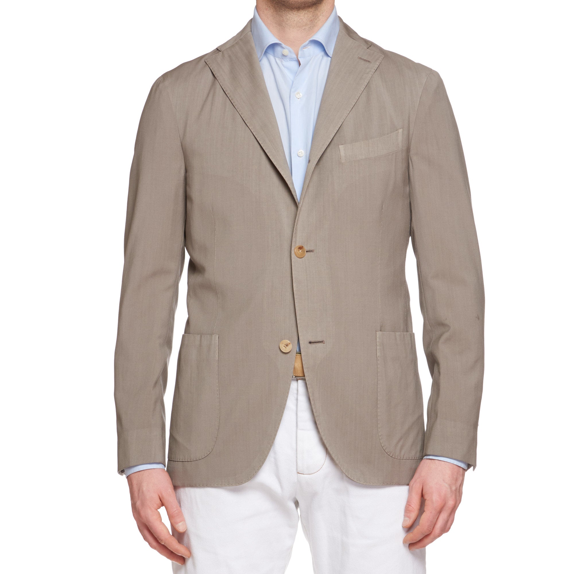 BOGLIOLI Milano "K.Jacket" Gray Virgin Wool Unlined Jacket EU 48 NEW US 38 BOGLIOLI