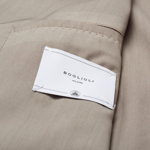 BOGLIOLI Milano "K.Jacket" Gray Virgin Wool Unlined Jacket EU 48 NEW US 38