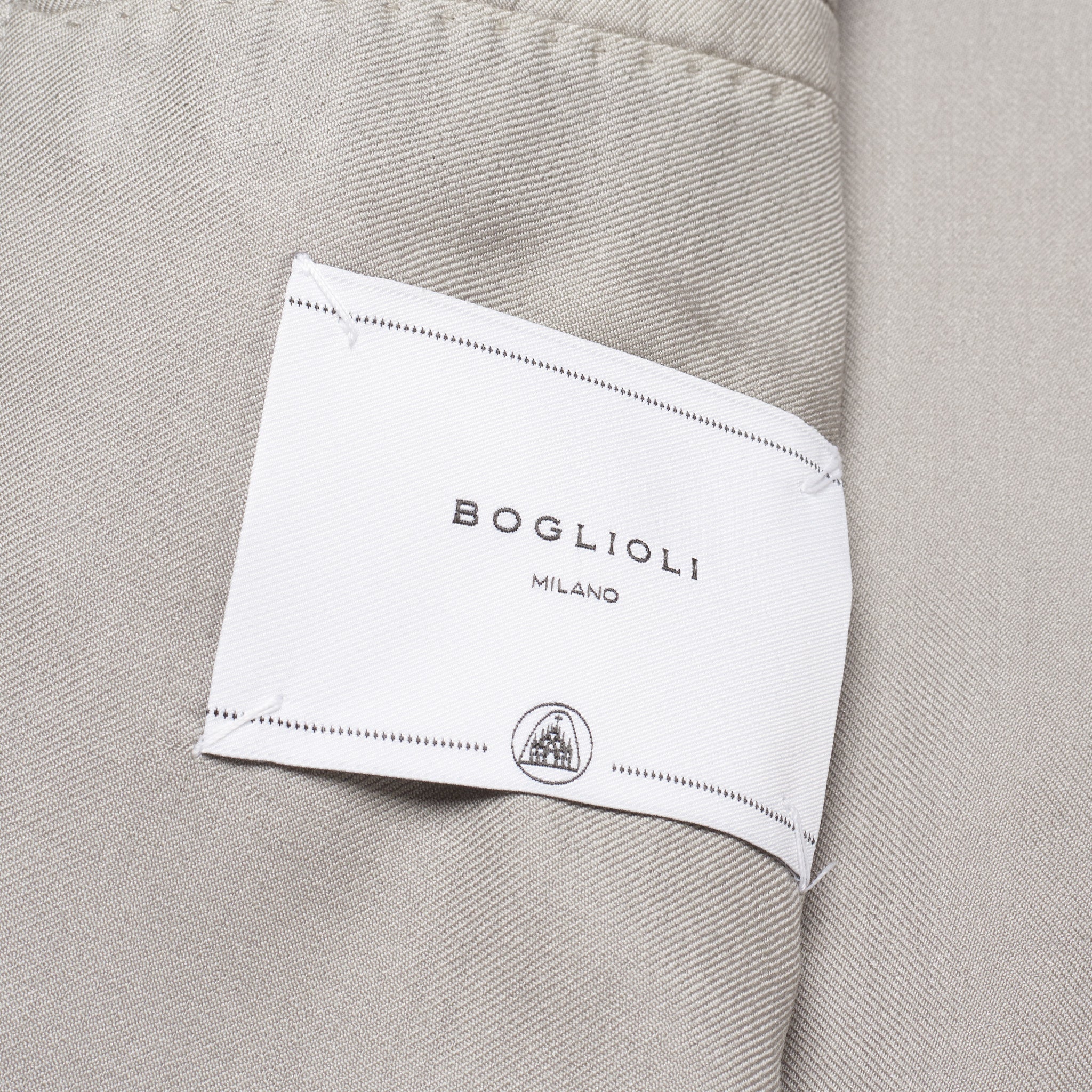 BOGLIOLI Milano "K.Jacket" Light Gray Cashmere-Silk Unlined Blazer Jacket NEW BOGLIOLI