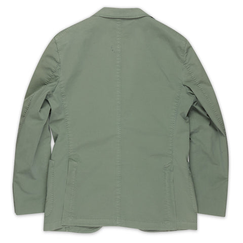 BOGLIOLI Milano "K. Jacket" Olive Cotton Unlined Jacket EU 50 NEW US 40