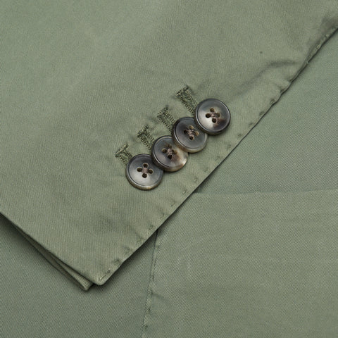 BOGLIOLI Milano "K. Jacket" Olive Cotton Unlined Jacket EU 50 NEW US 40