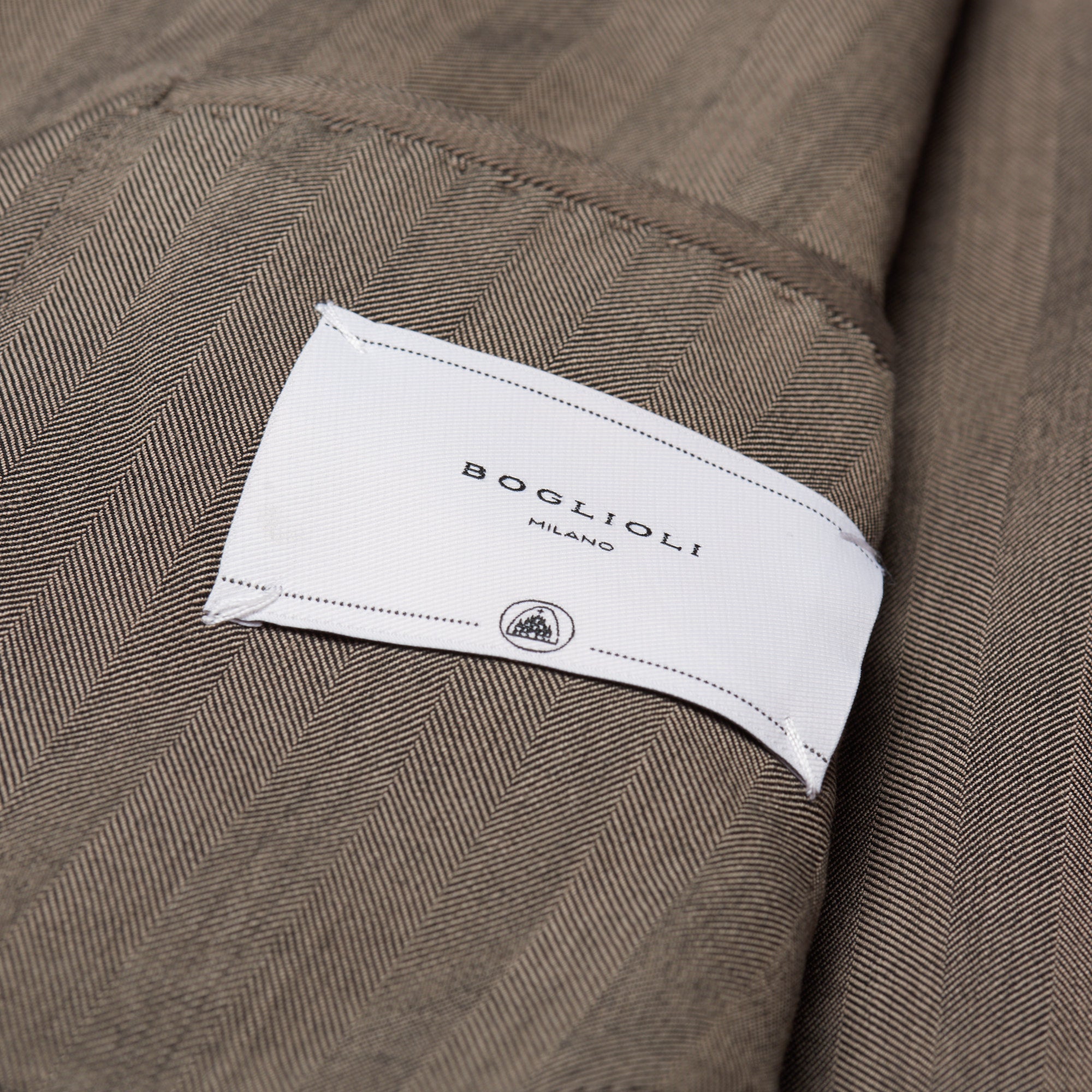 BOGLIOLI "K.Jacket" Gray Herringbone Wool Unlined Jacket EU 50 NEW US 40 Short Fit BOGLIOLI