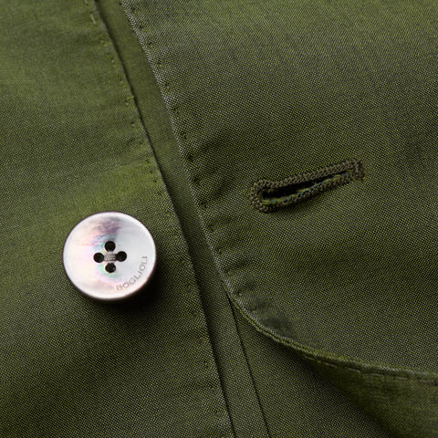 BOGLIOLI Milano "K. Jacket" Green Wool-Mohair Unlined Jacket EU 50 NEW US 40
