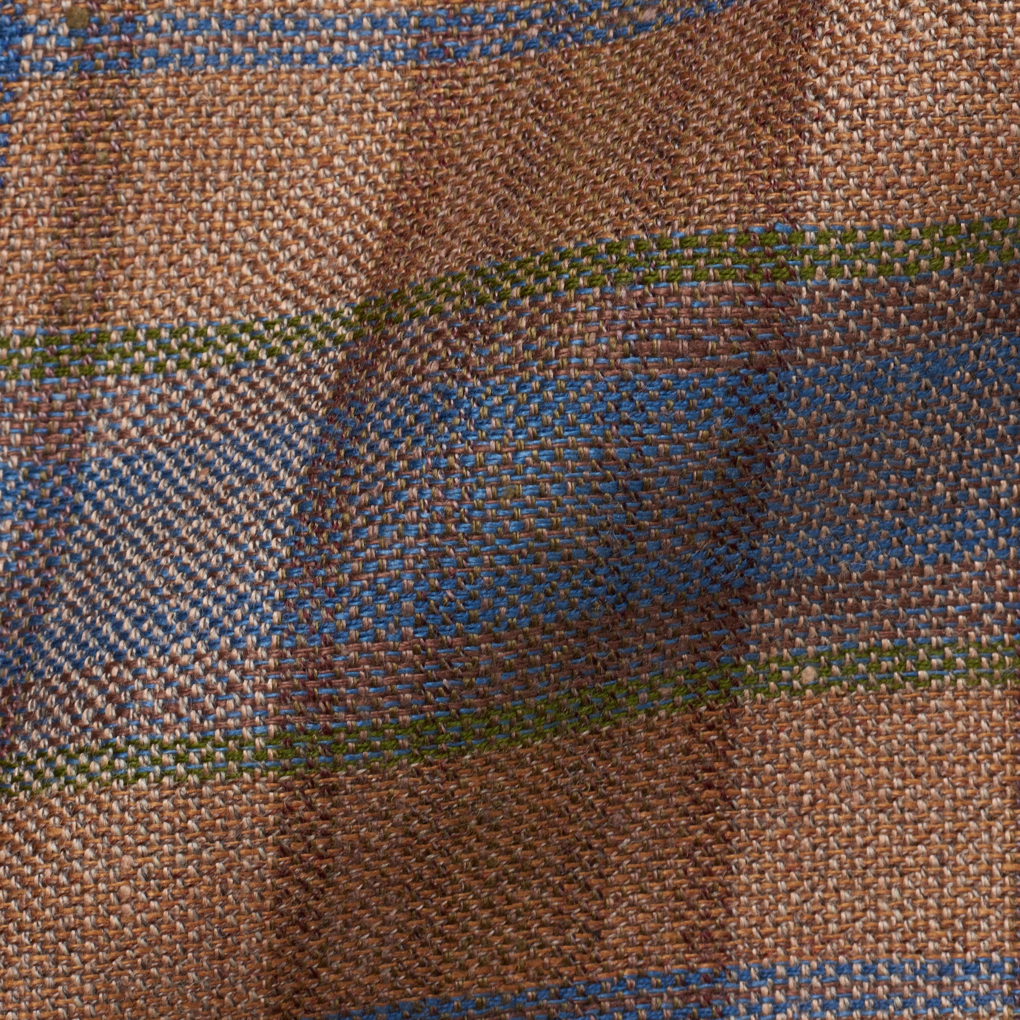 BOGLIOLI "K. Jacket" Plaid Linen-Wool Unlined Peak Lapel Jacket EU 48 NEW US 38 BOGLIOLI