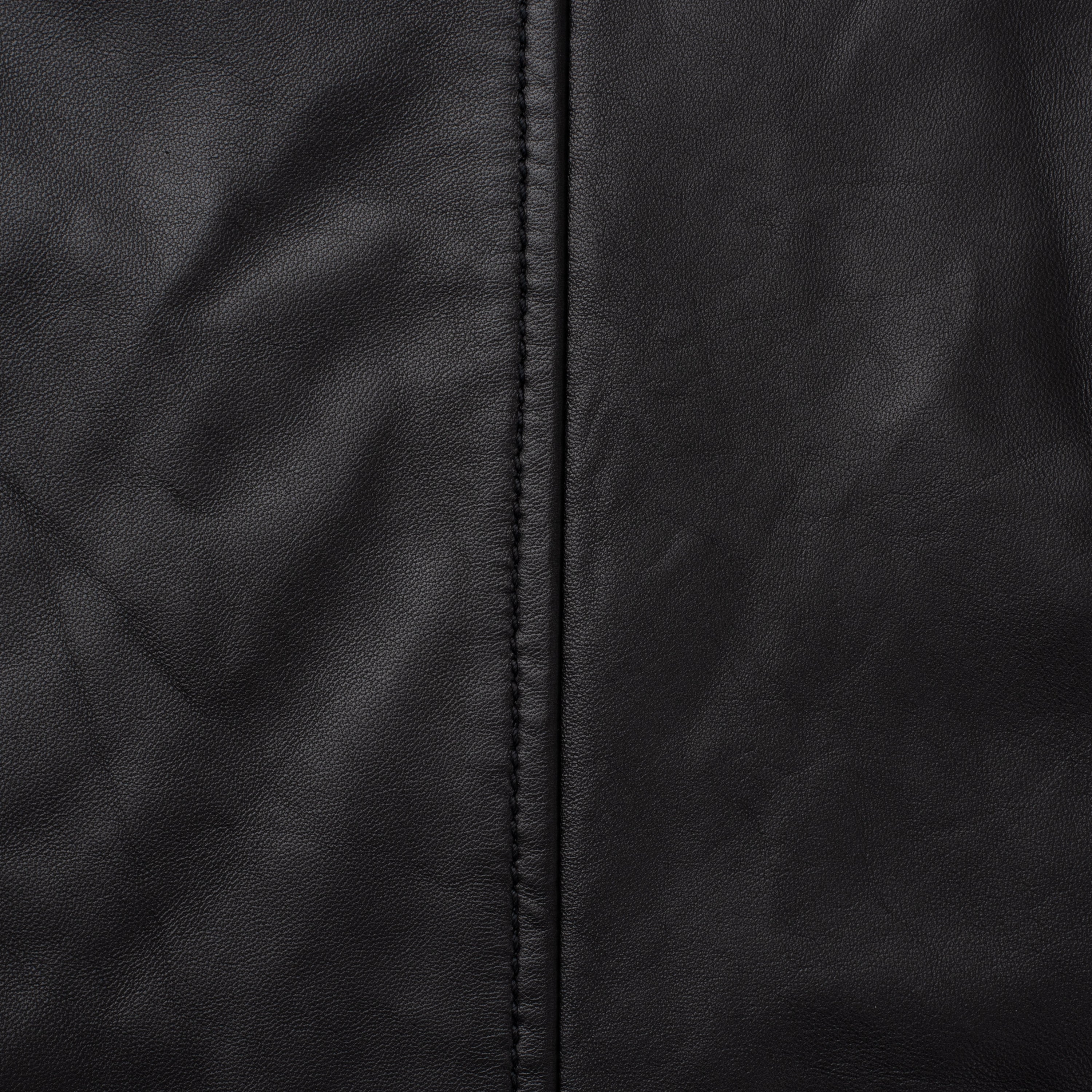 BOTTEGA VENETA Black Sheepskin Leather Blouson Jacket EU 50 NEW US M