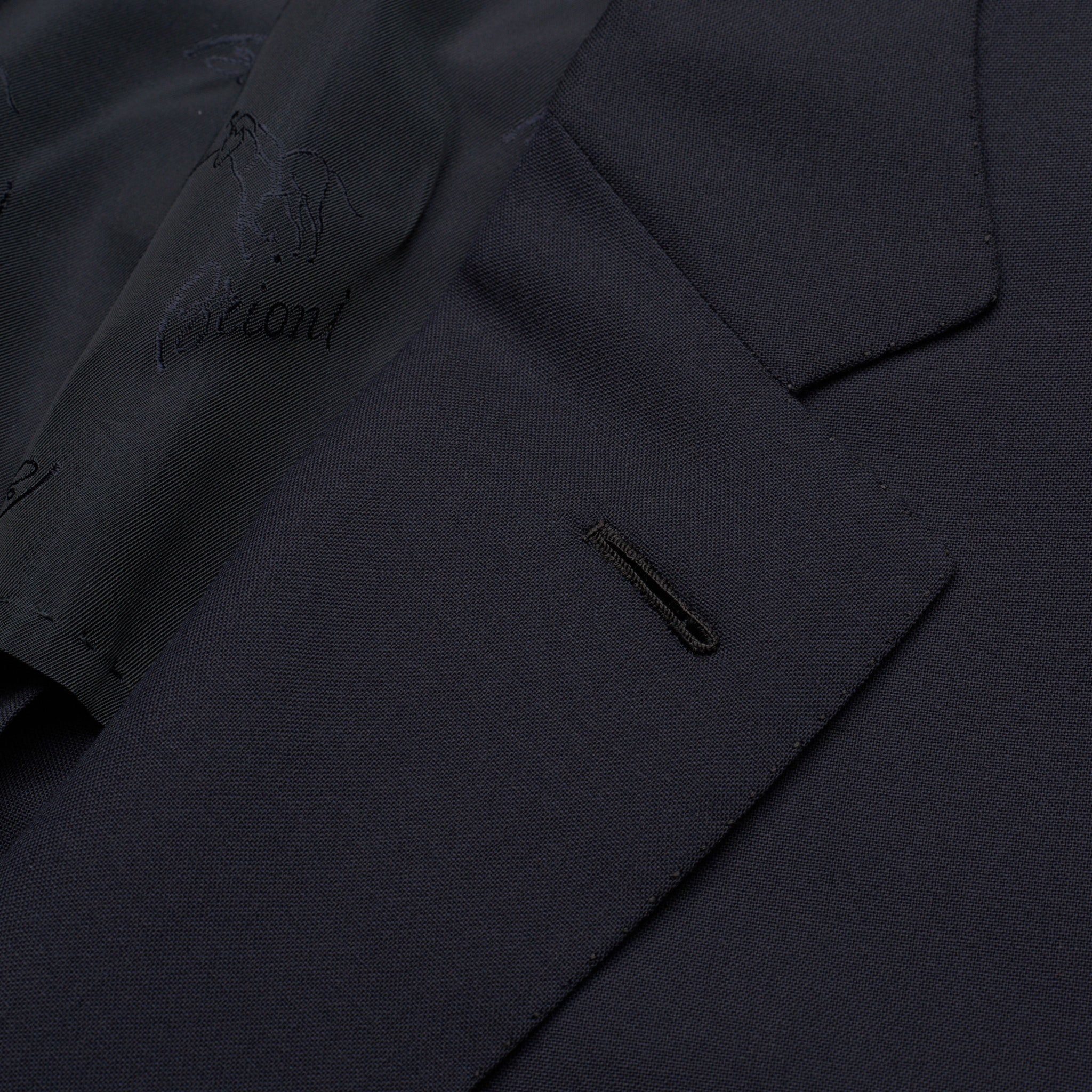 BRIONI "BRUNICO" Handmade Midnight Blue Wool Jacket NEW