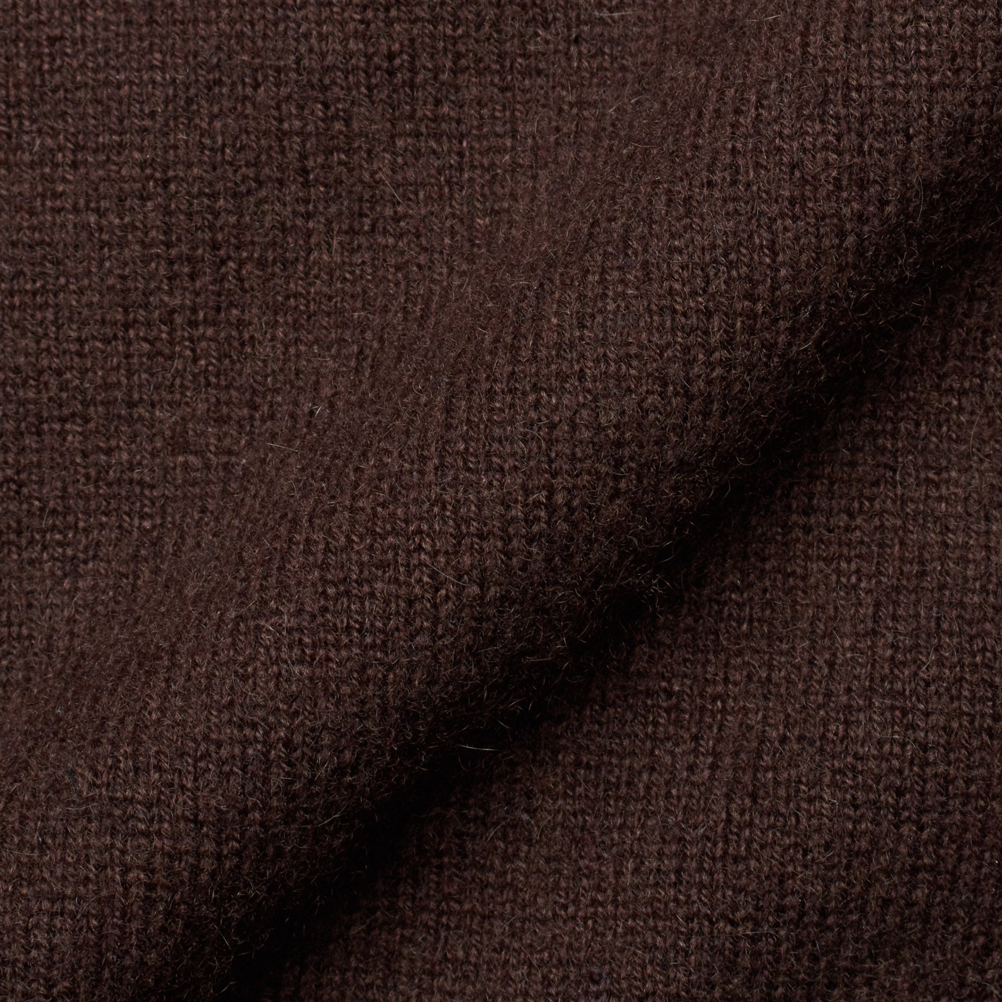 BRUNELLO CUCINELLI Brown Cashmere V-Neck Sweater EU 48 US S